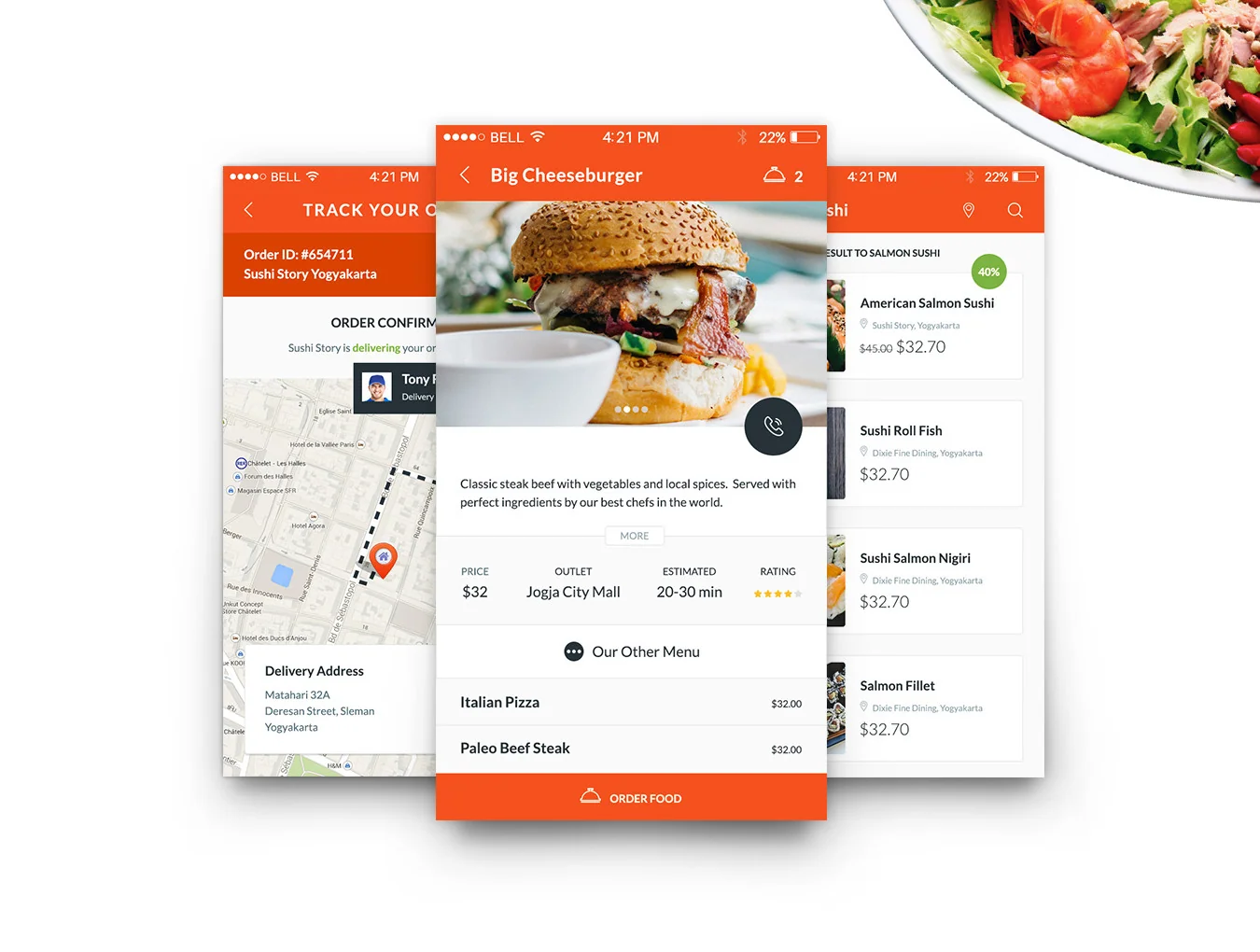 Food & Resto UI Kit 3