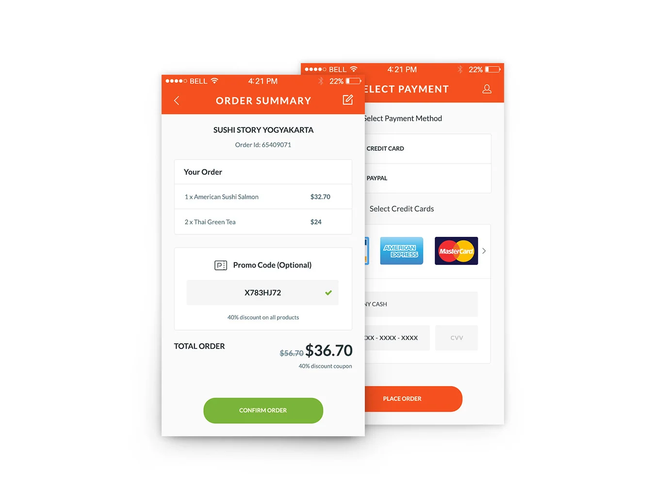 Food & Resto UI Kit 5