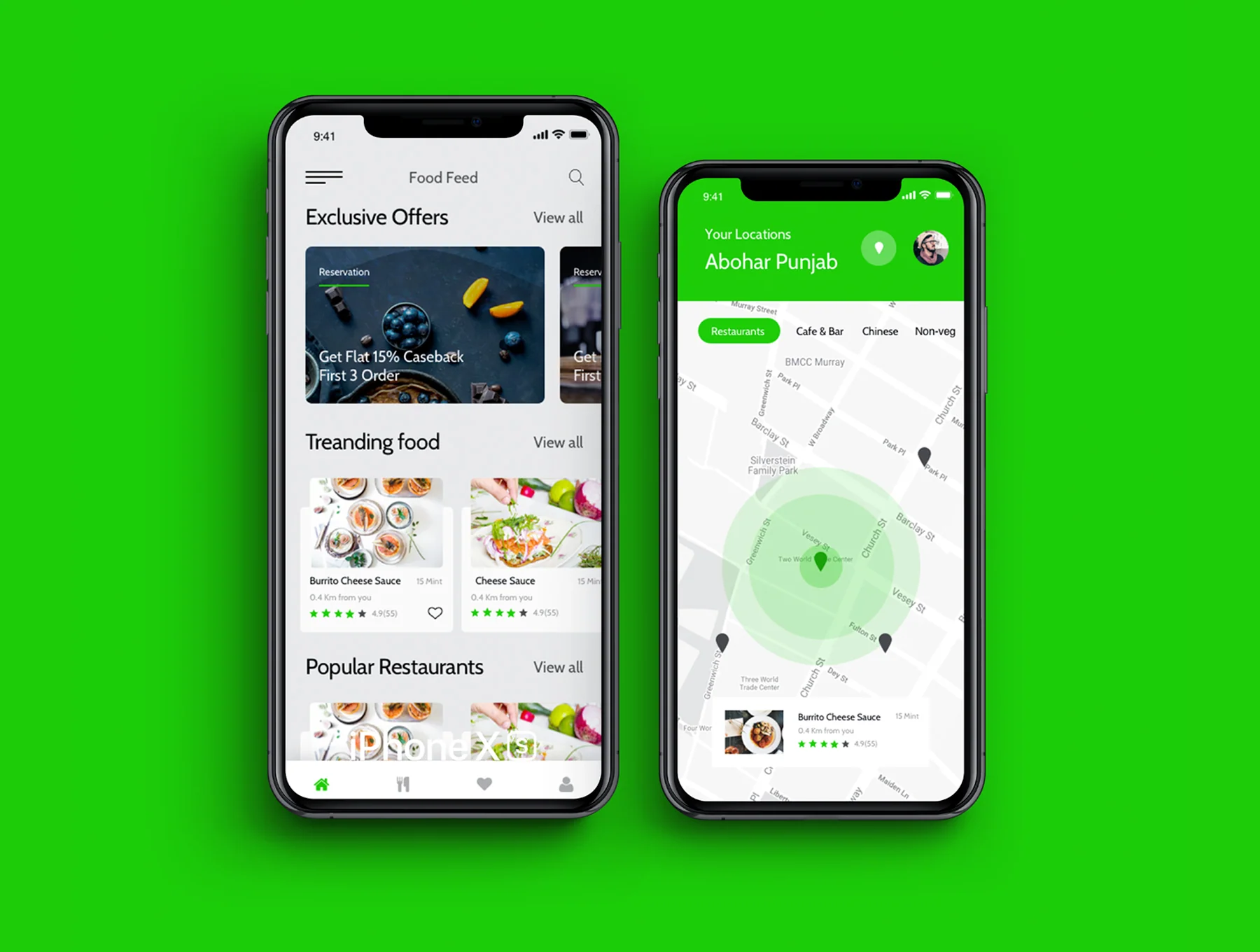 Food UI Kit Directory 4