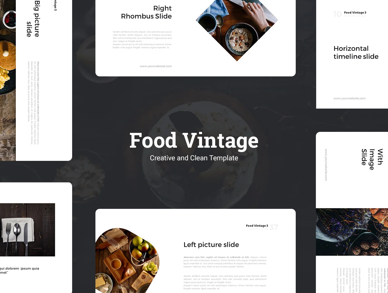 Food Vintage Theme