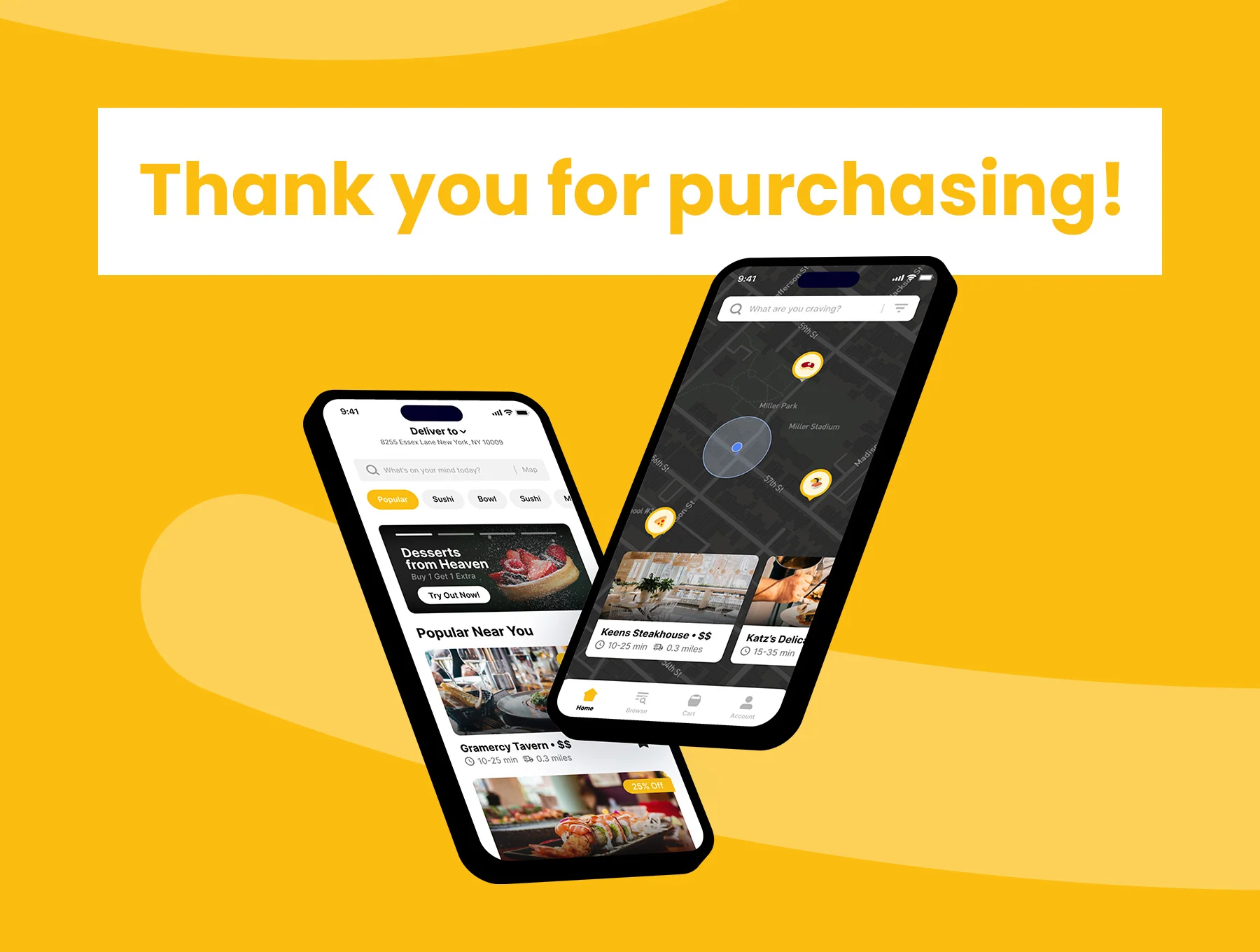 FoodBreak - AI Intelligent Food Delivery App Kit 6