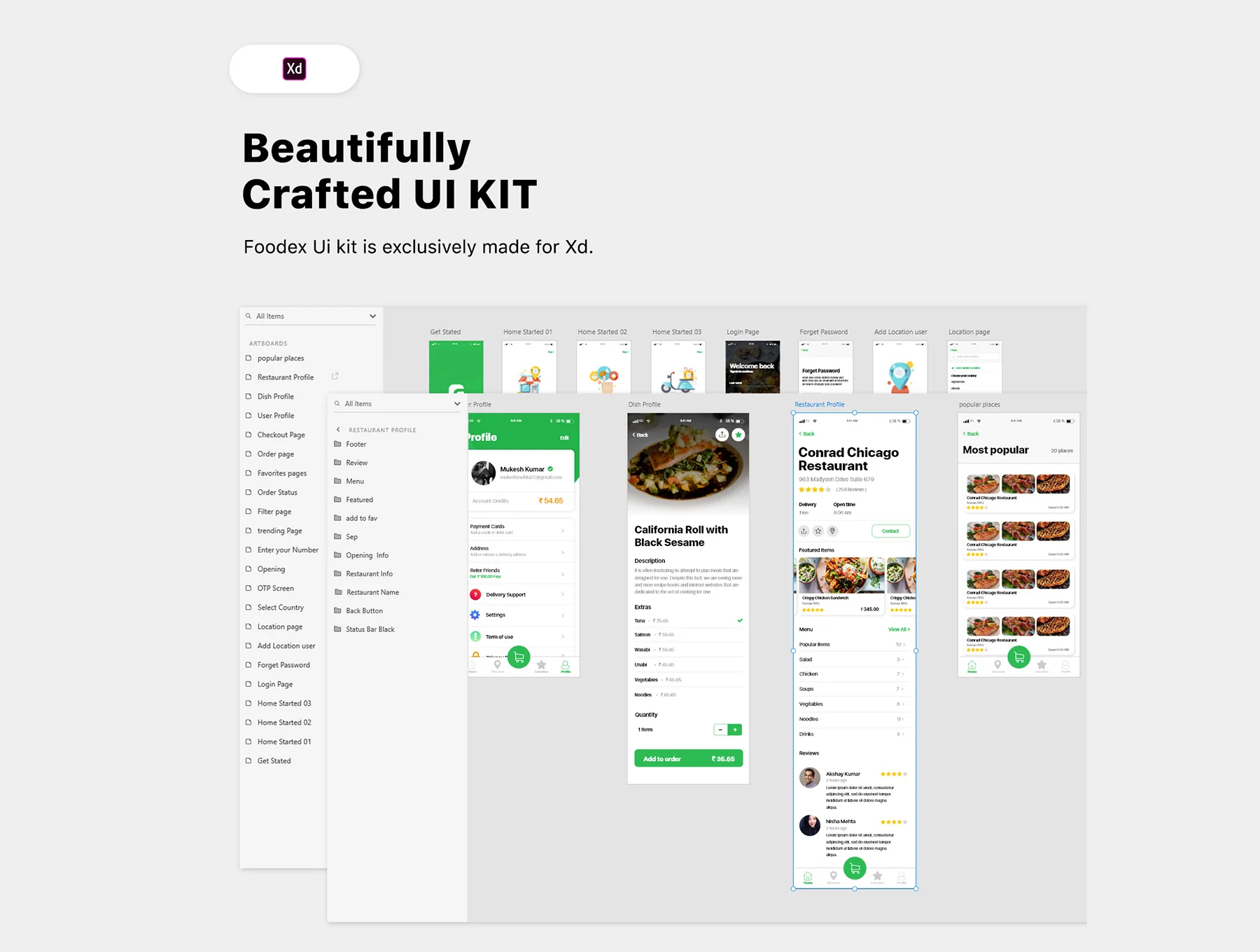 Foodex Ui Kit 5