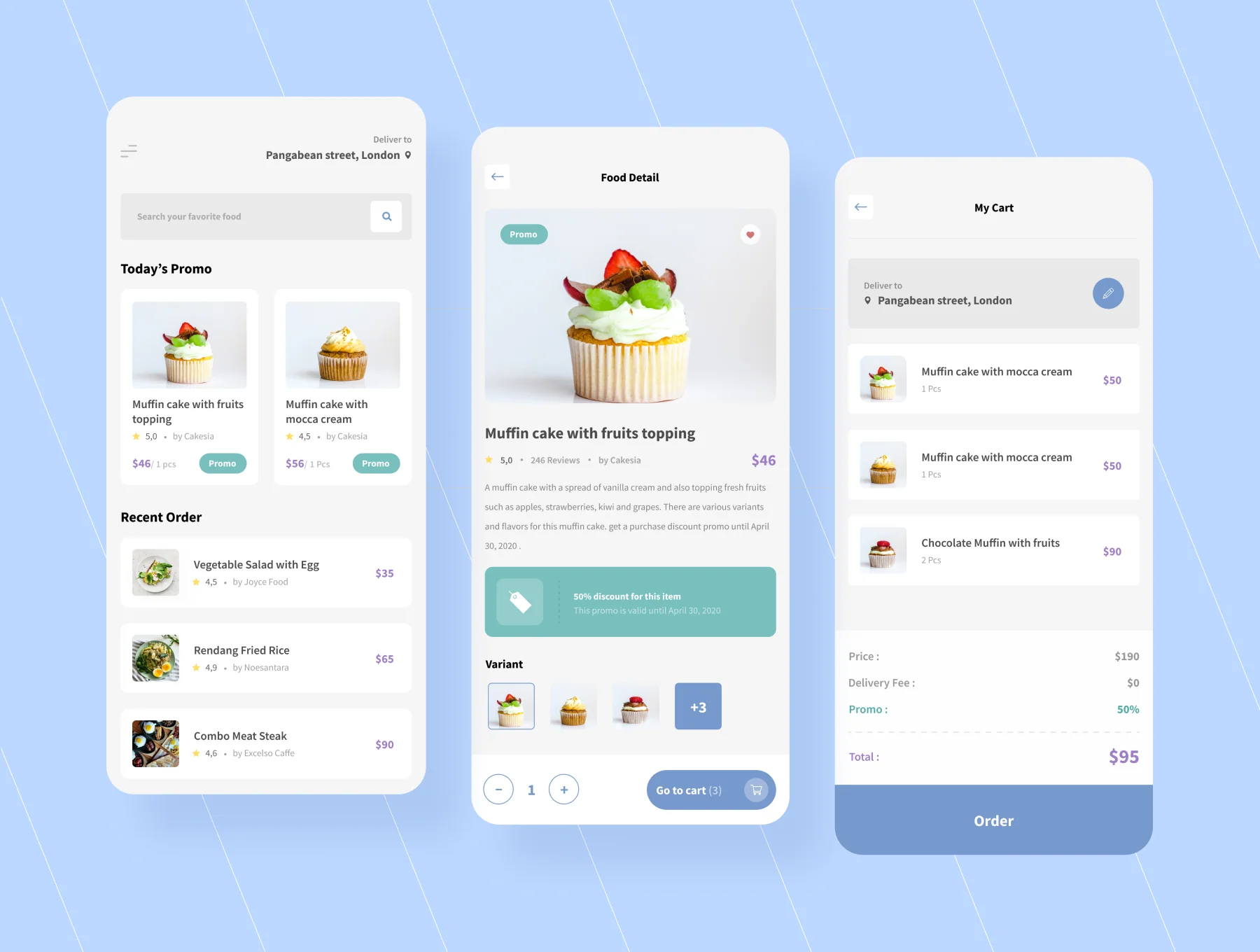 Delifood - Food Delivery UI Kits 3