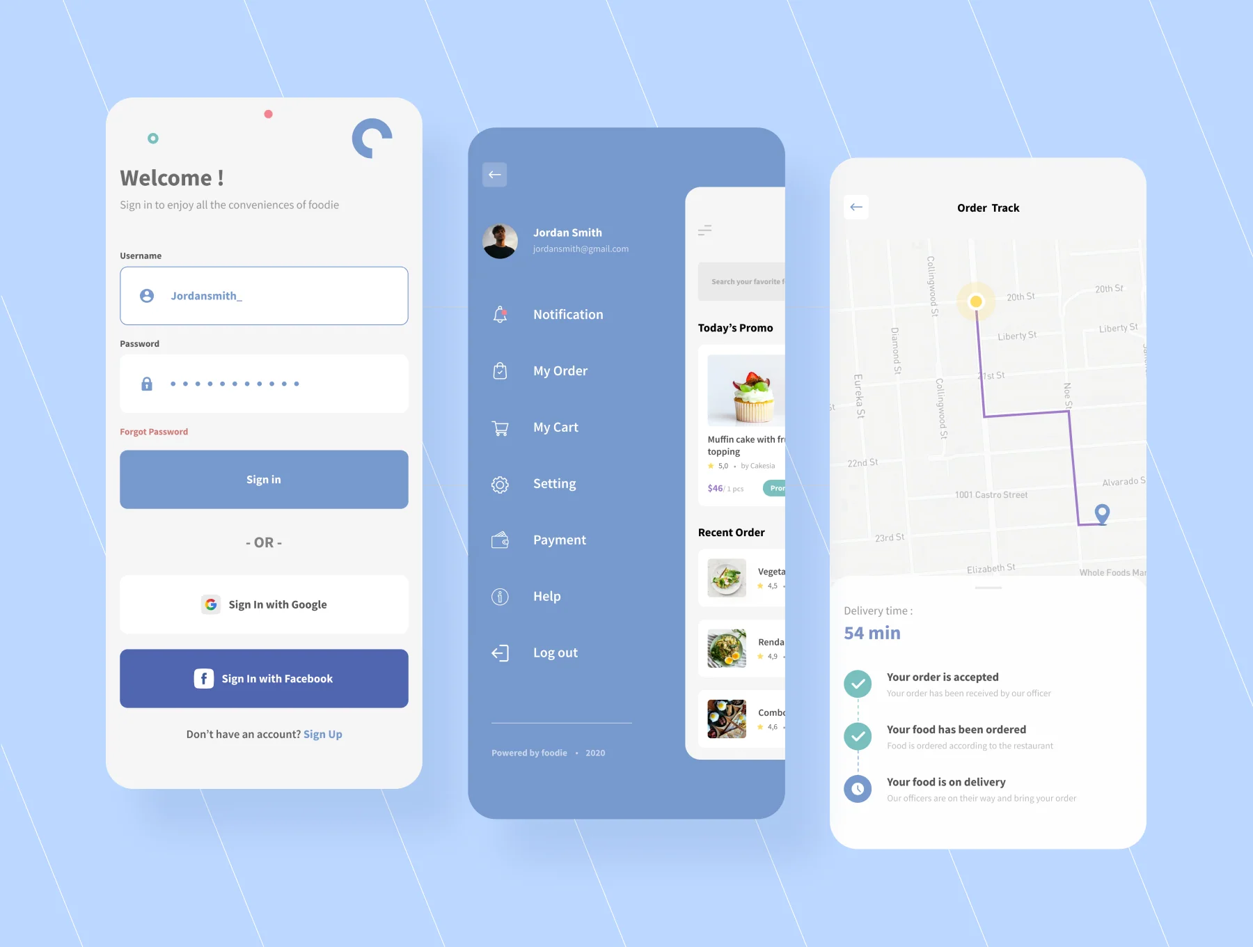 Delifood - Food Delivery UI Kits 4