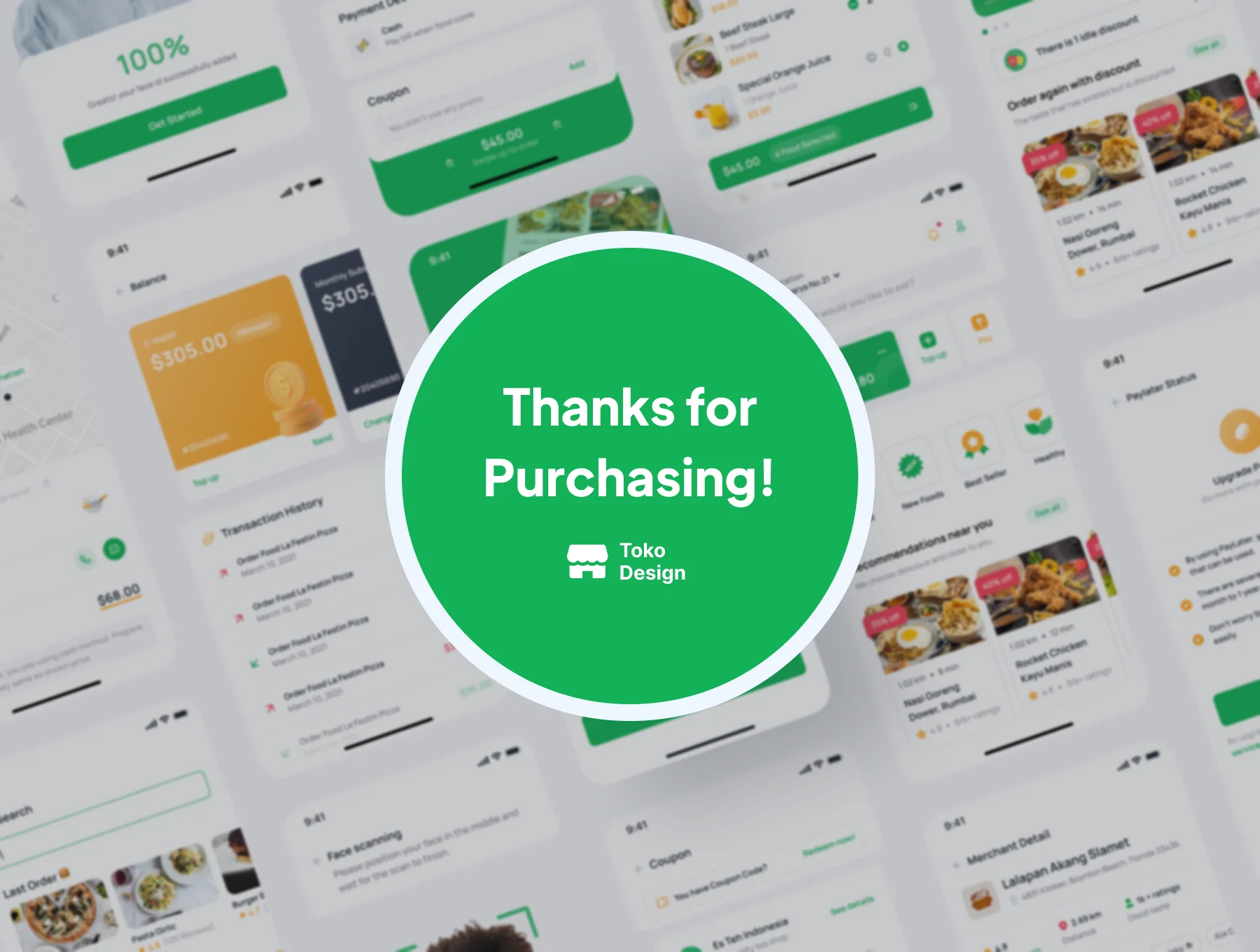 Foodies - Food Delivery App UI Kit 6