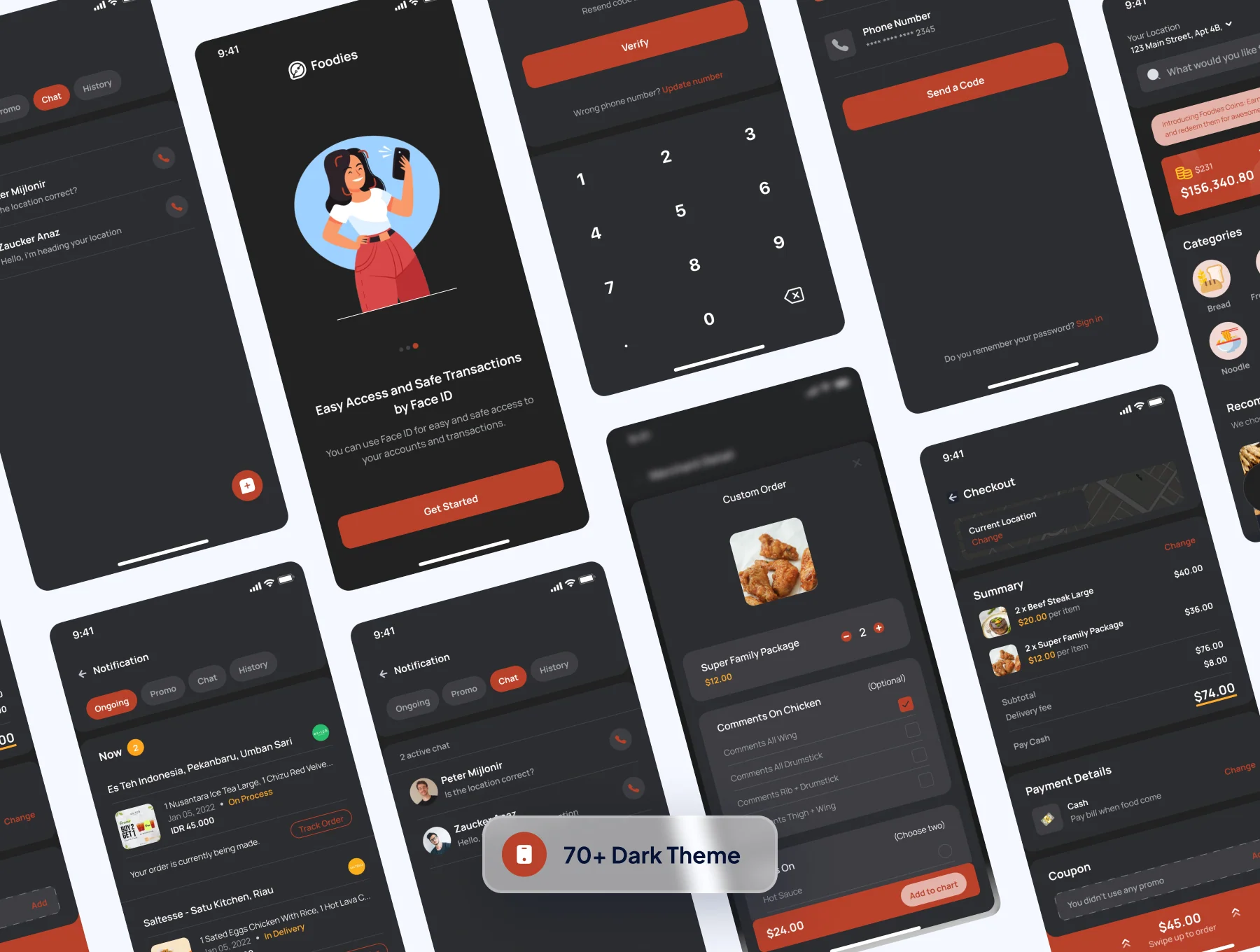 Foodies - Food Delivery Mobile App UI Kit 6