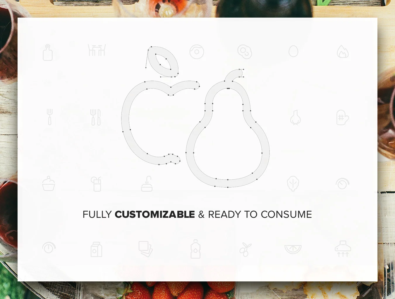 Foodies Icon Set 3