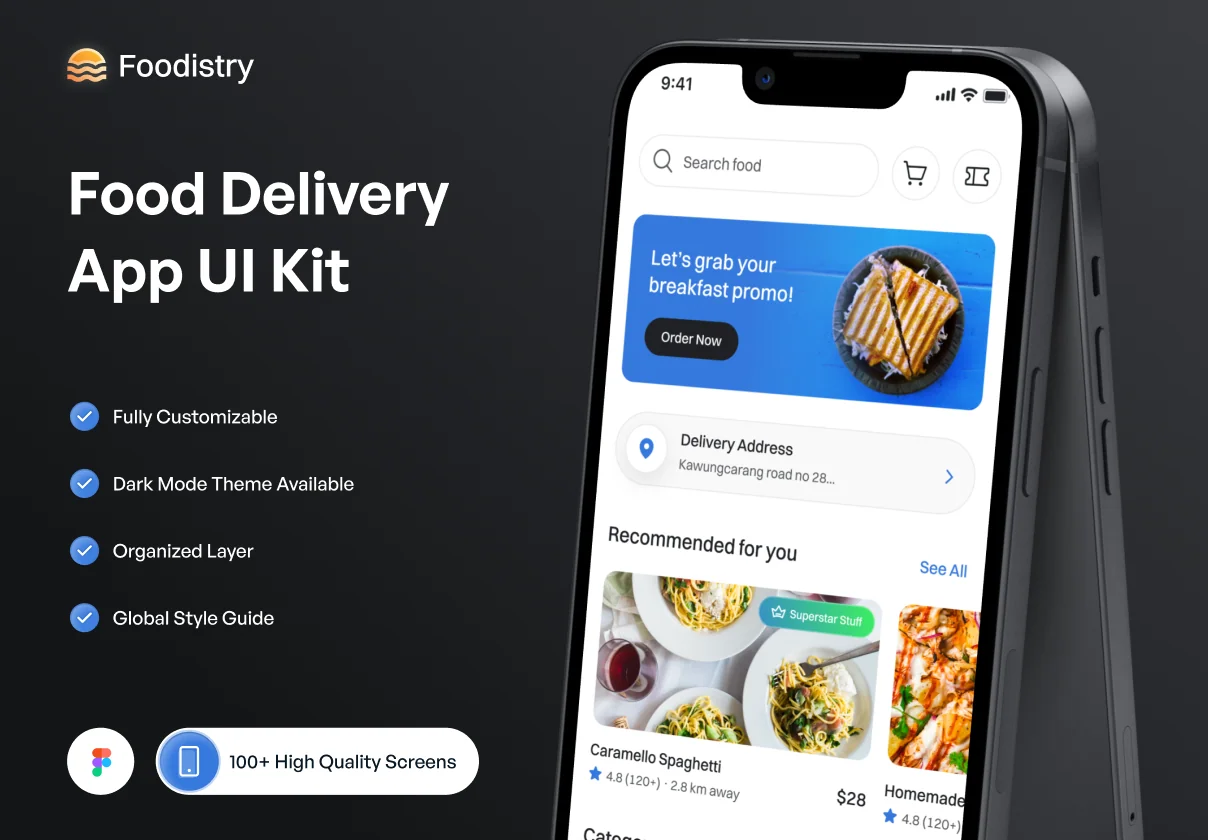 Foodistry - Food Delivery App