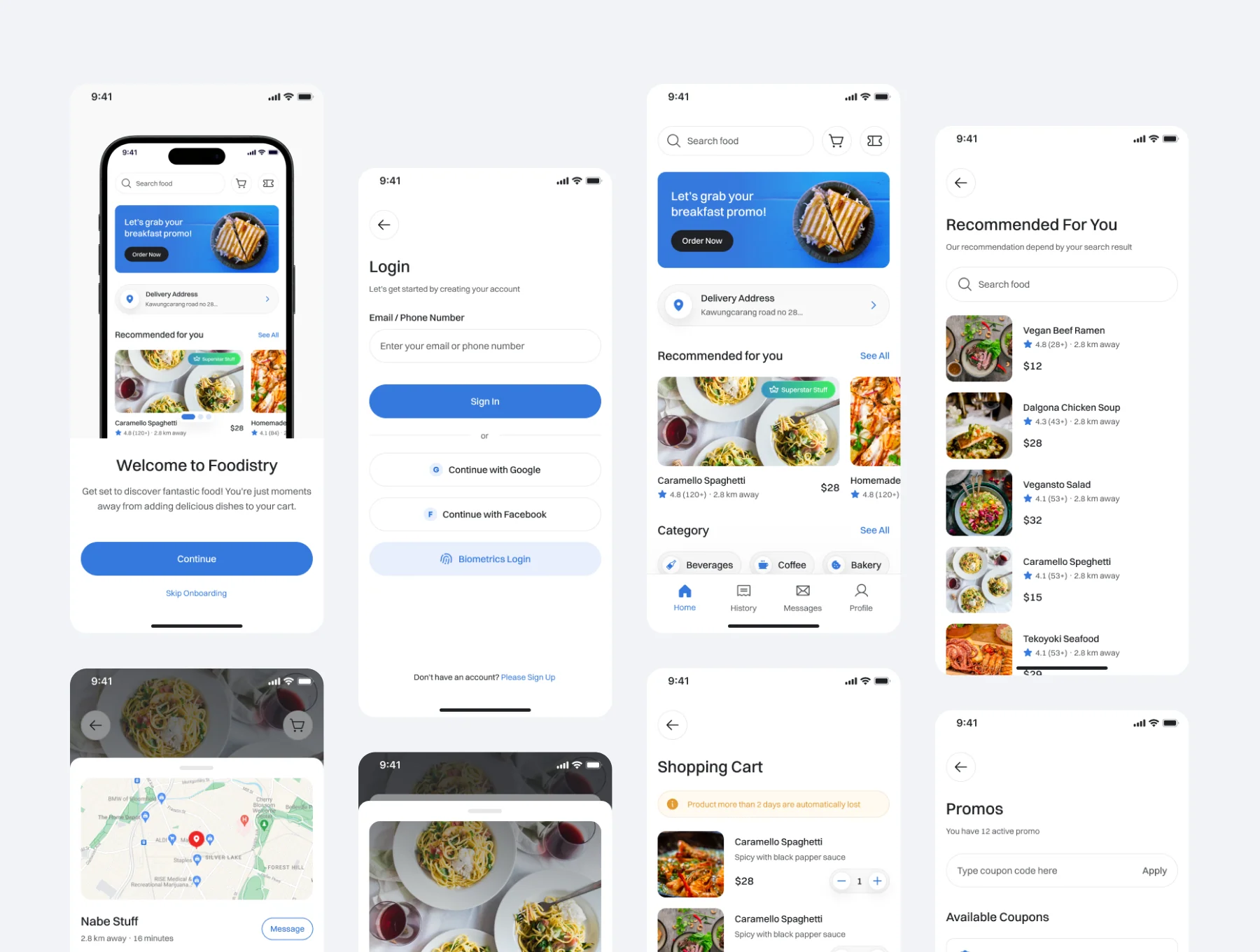 Foodistry - Food Delivery App 3