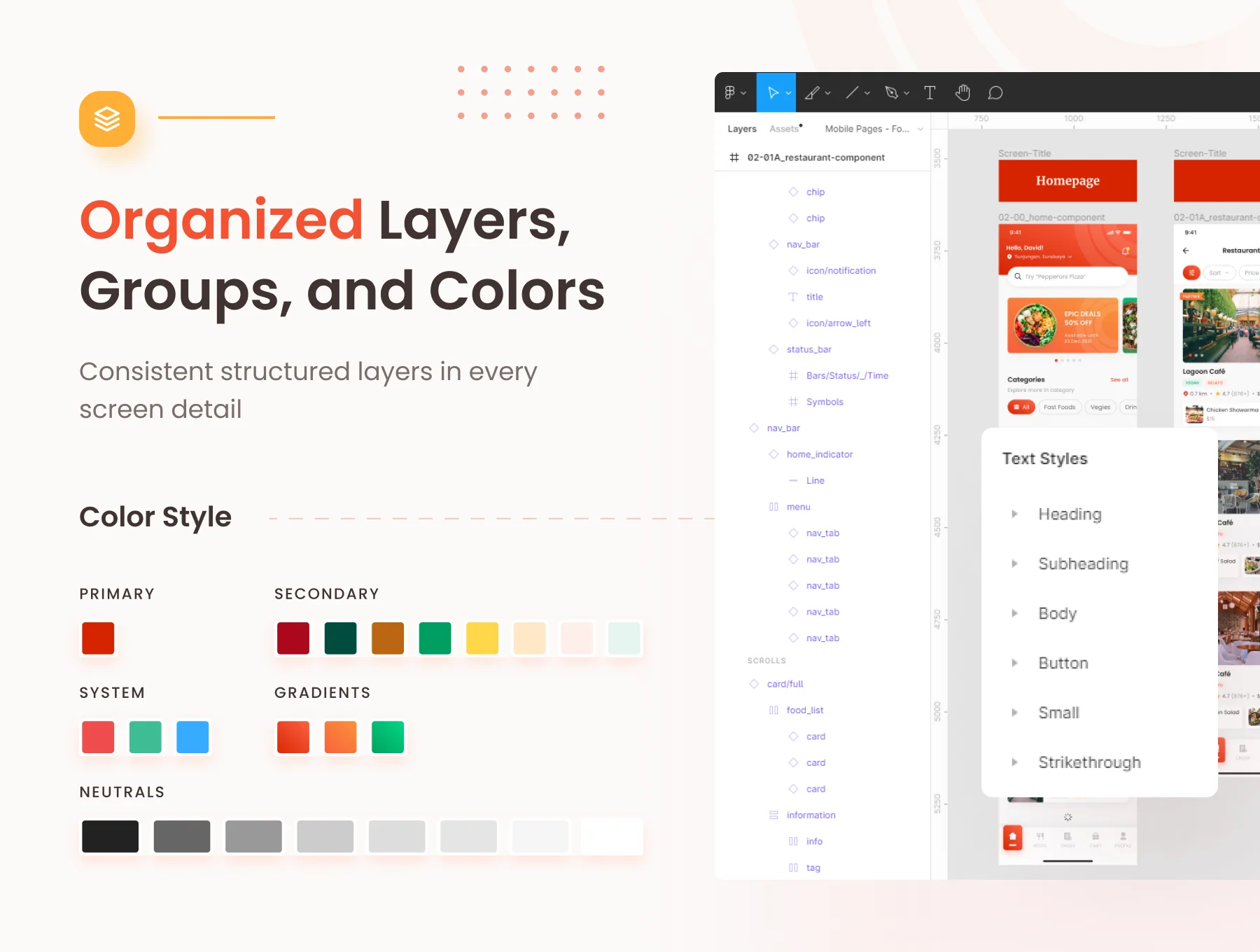 Foodizo - Food Delivery UI Kit Templates 4
