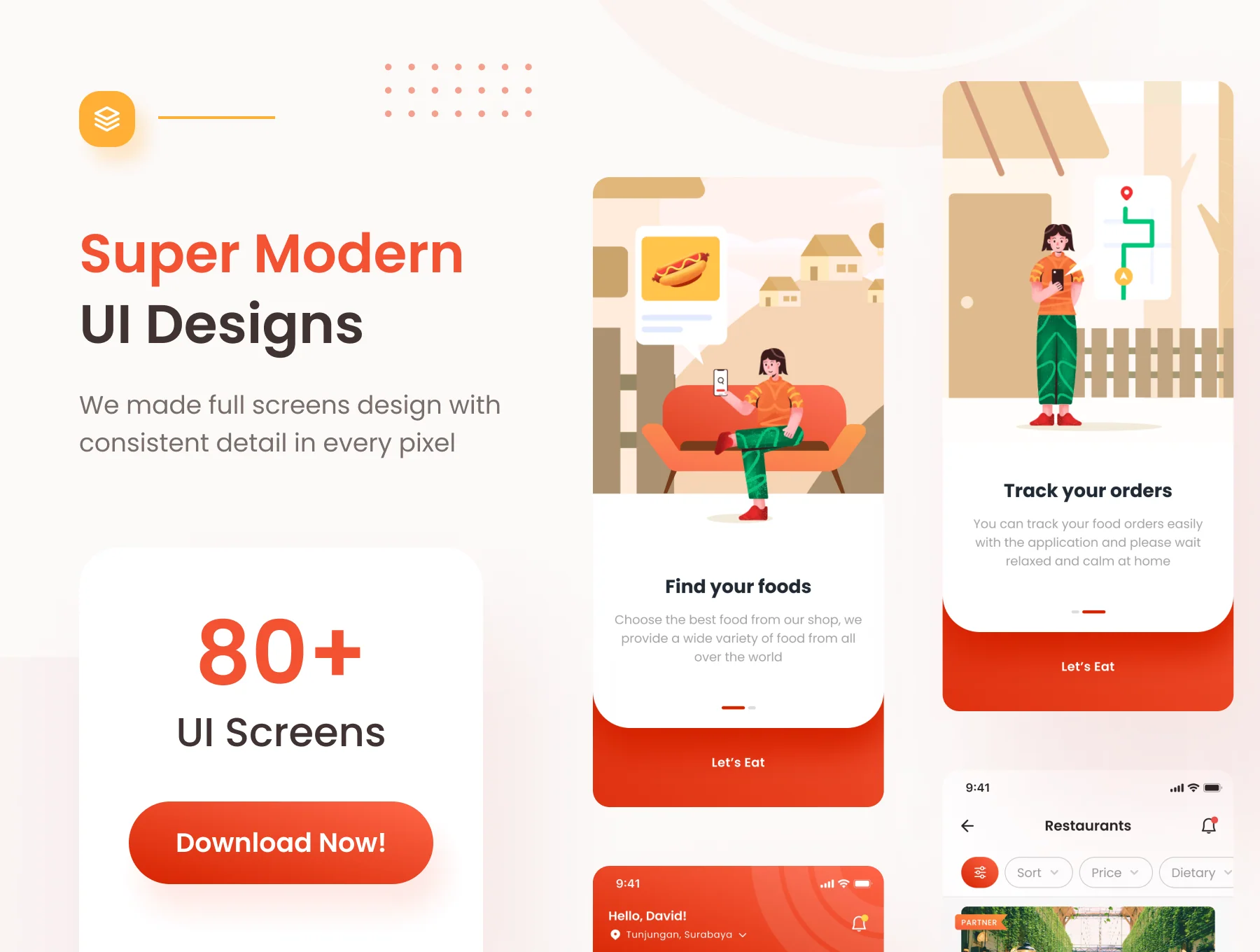 Foodizo - Food Delivery UI Kit Templates 5