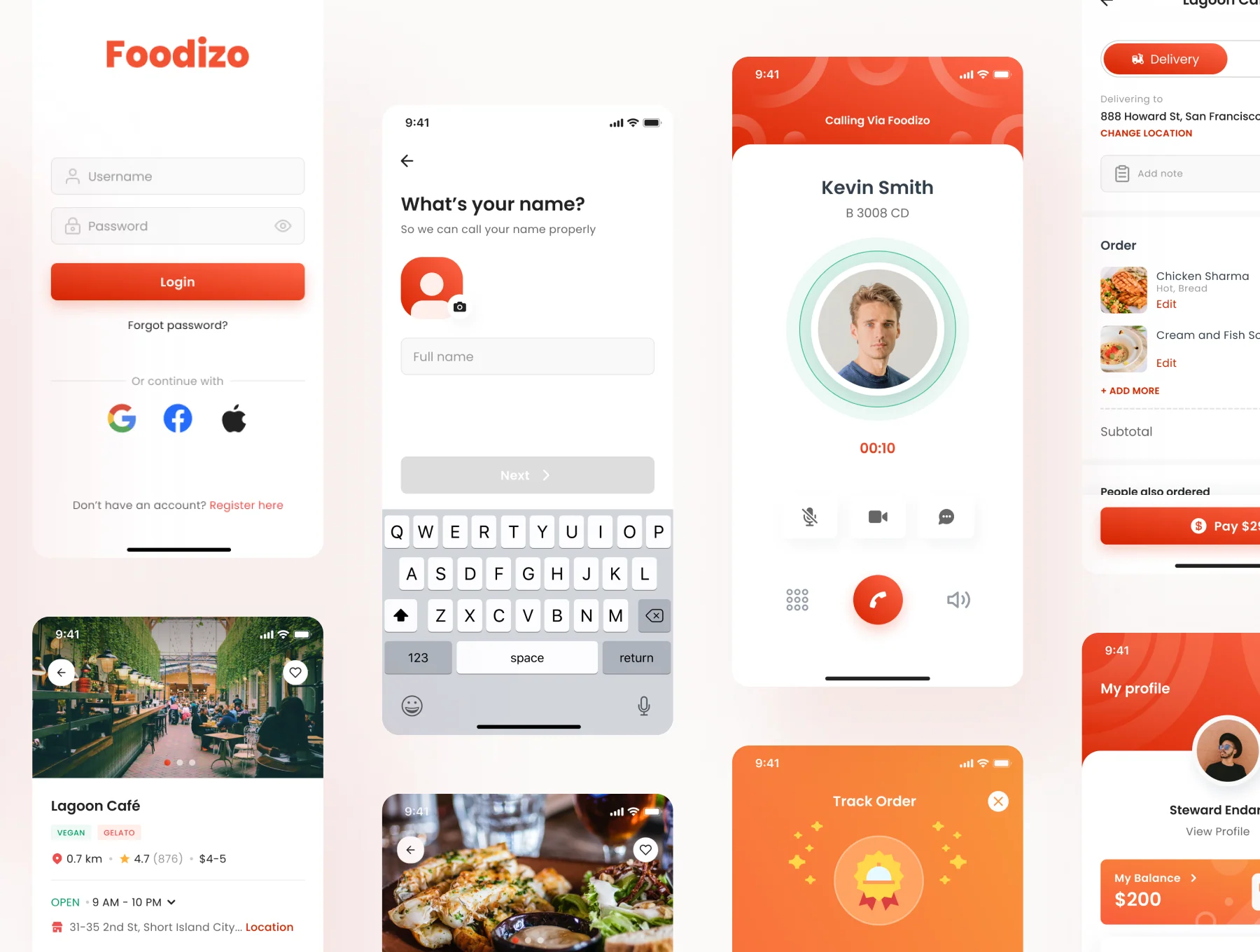 Foodizo - Food Delivery UI Kit Templates 6