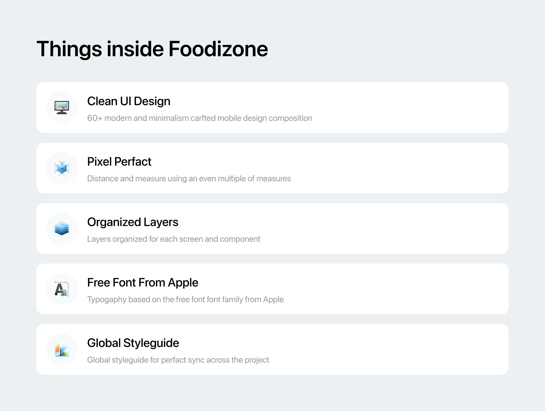 Foodizone Food Delivery App UI Kit 2