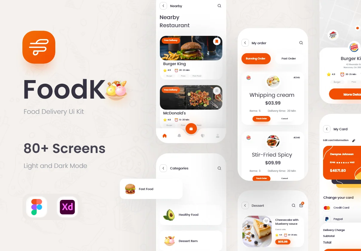 FoodKo - Food Delivery Ui Kit