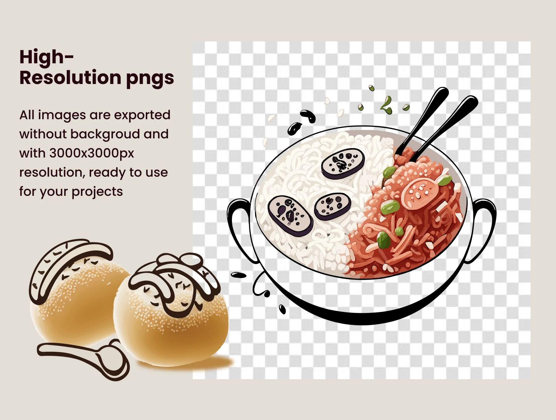 Foodle Illustrations 2