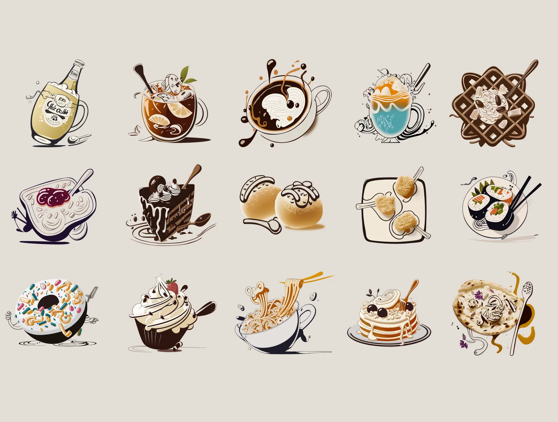 Foodle Illustrations 5
