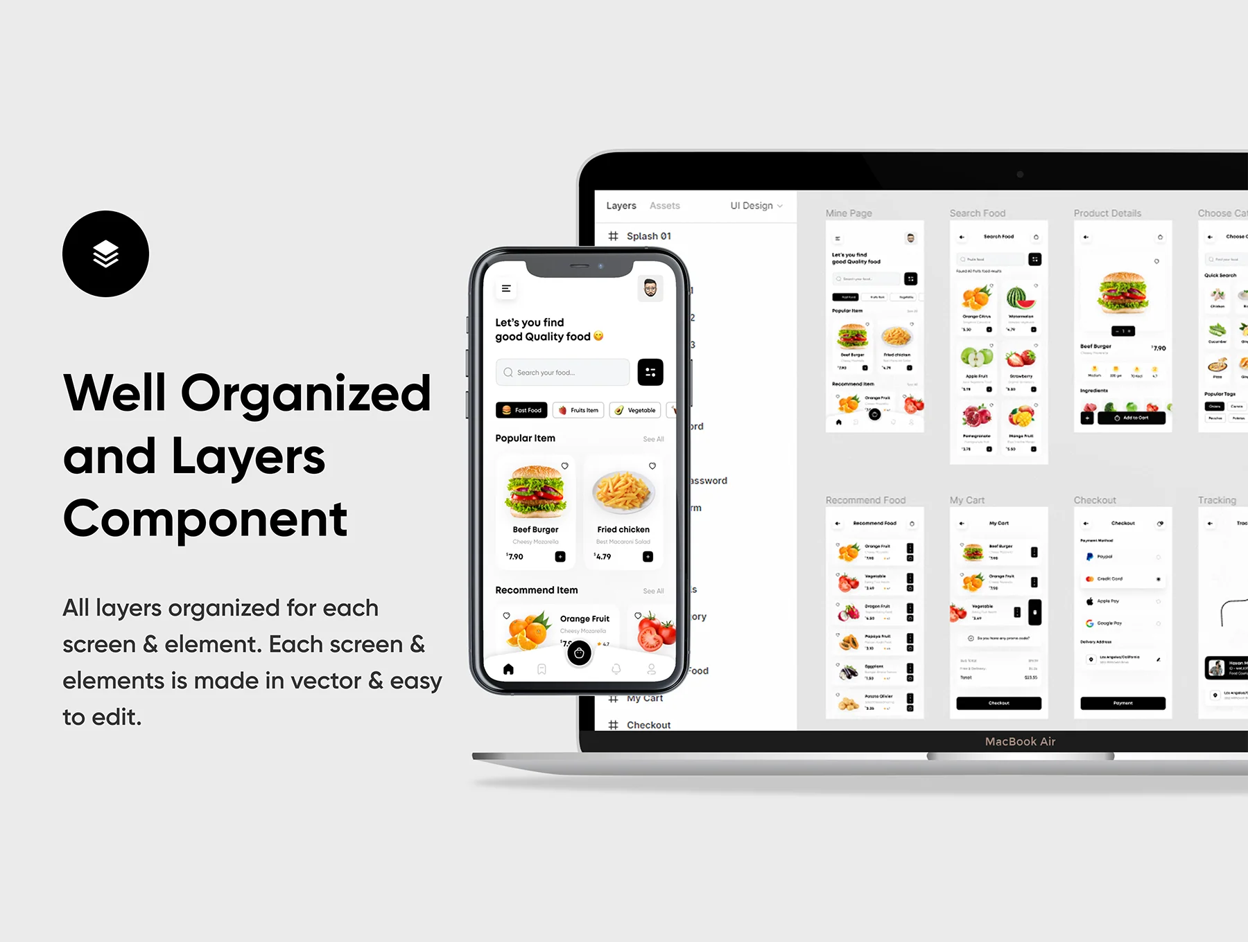 Foodlee - Food Mobile App UI Kit 4