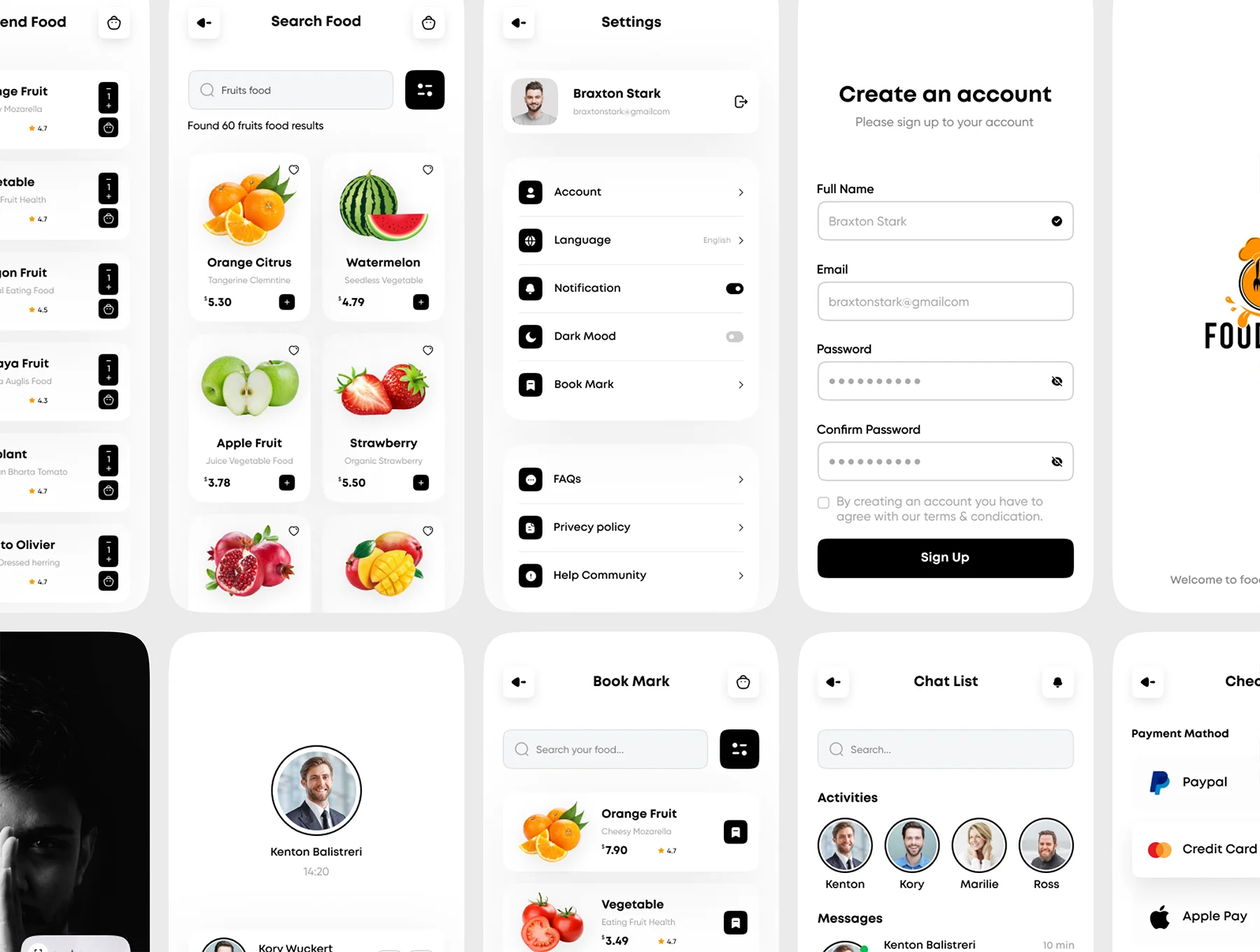 Foodlee - Food Mobile App UI Kit 5