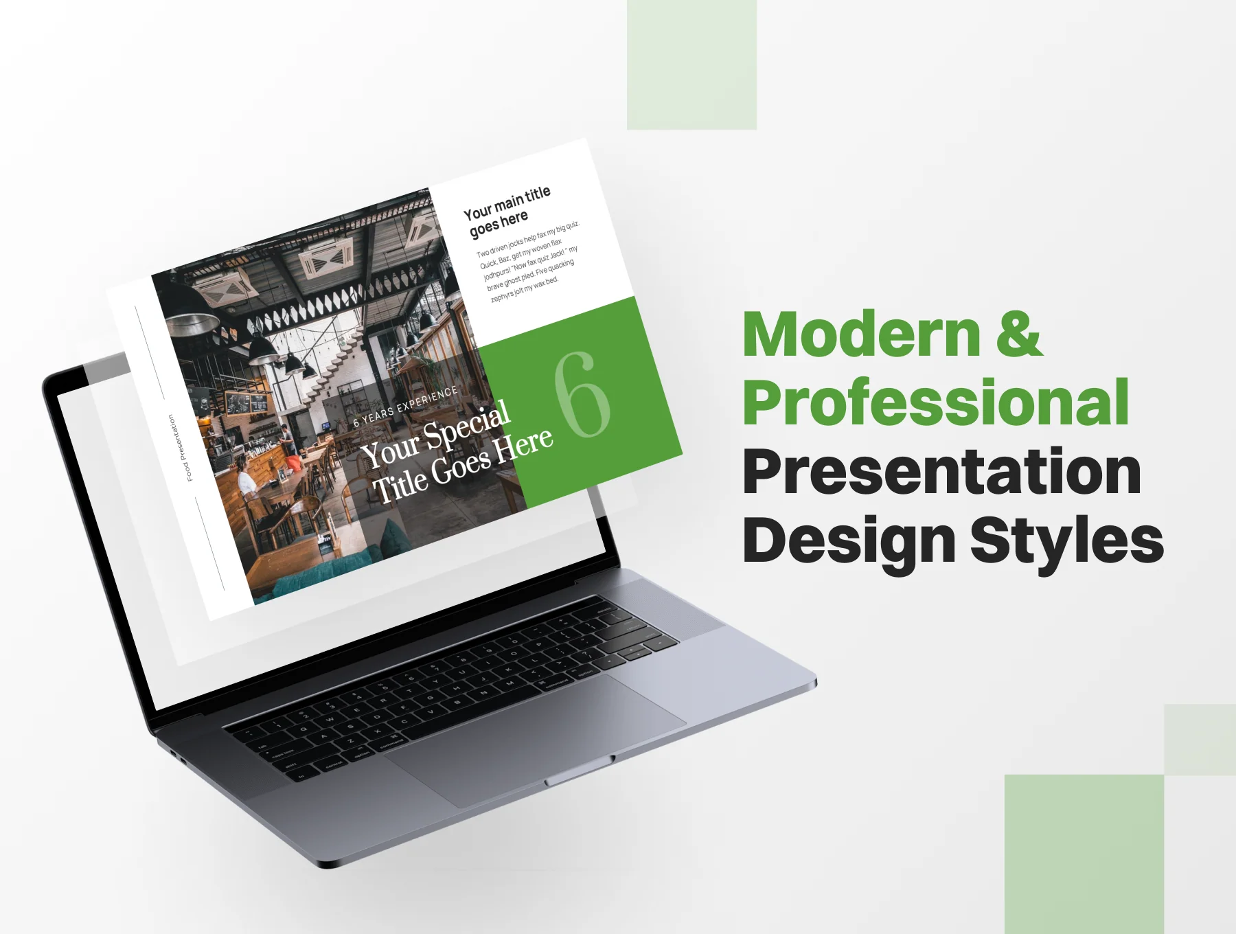 Foodly - Food PowerPoint Presentation Template 3