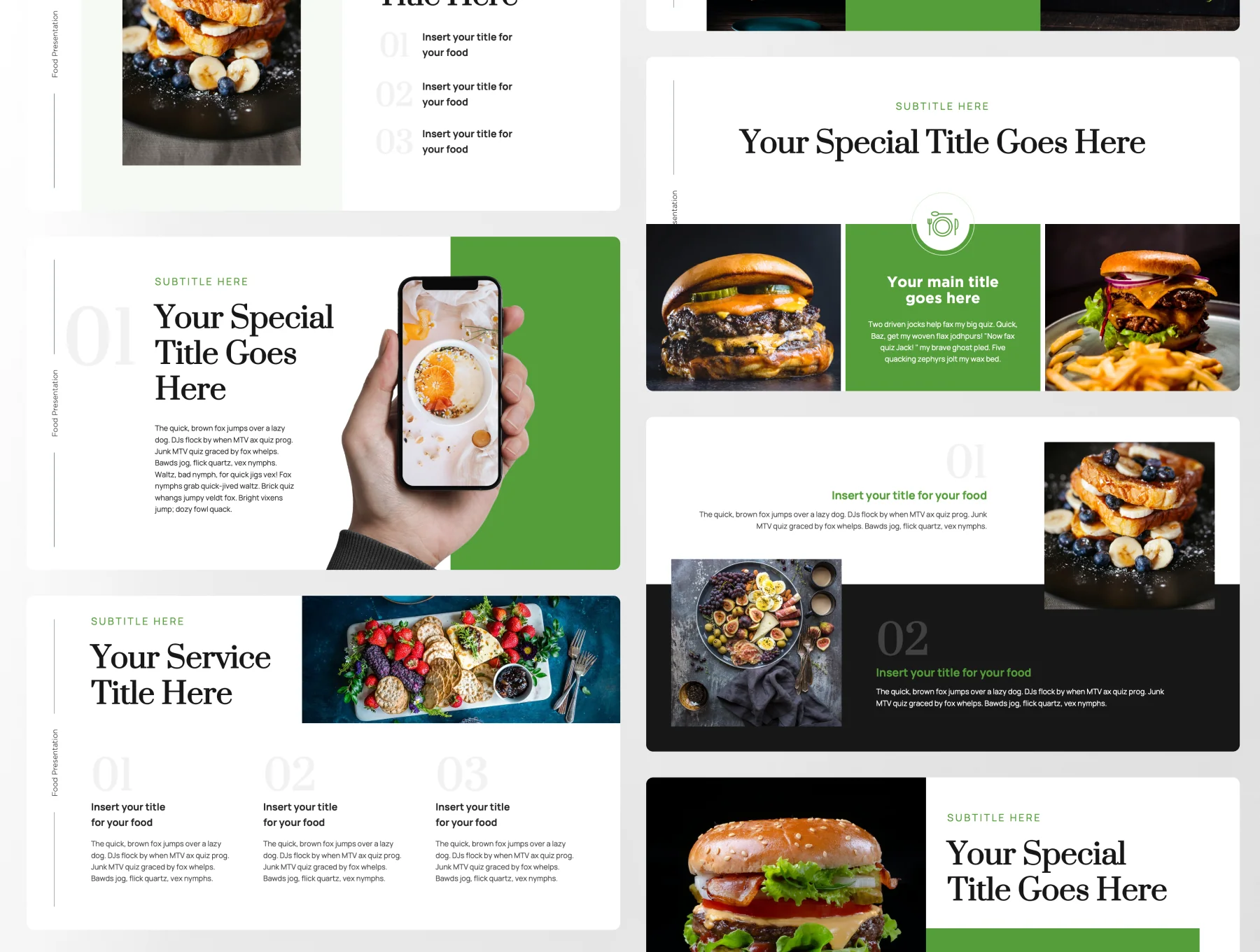 Foodly - Food PowerPoint Presentation Template 7
