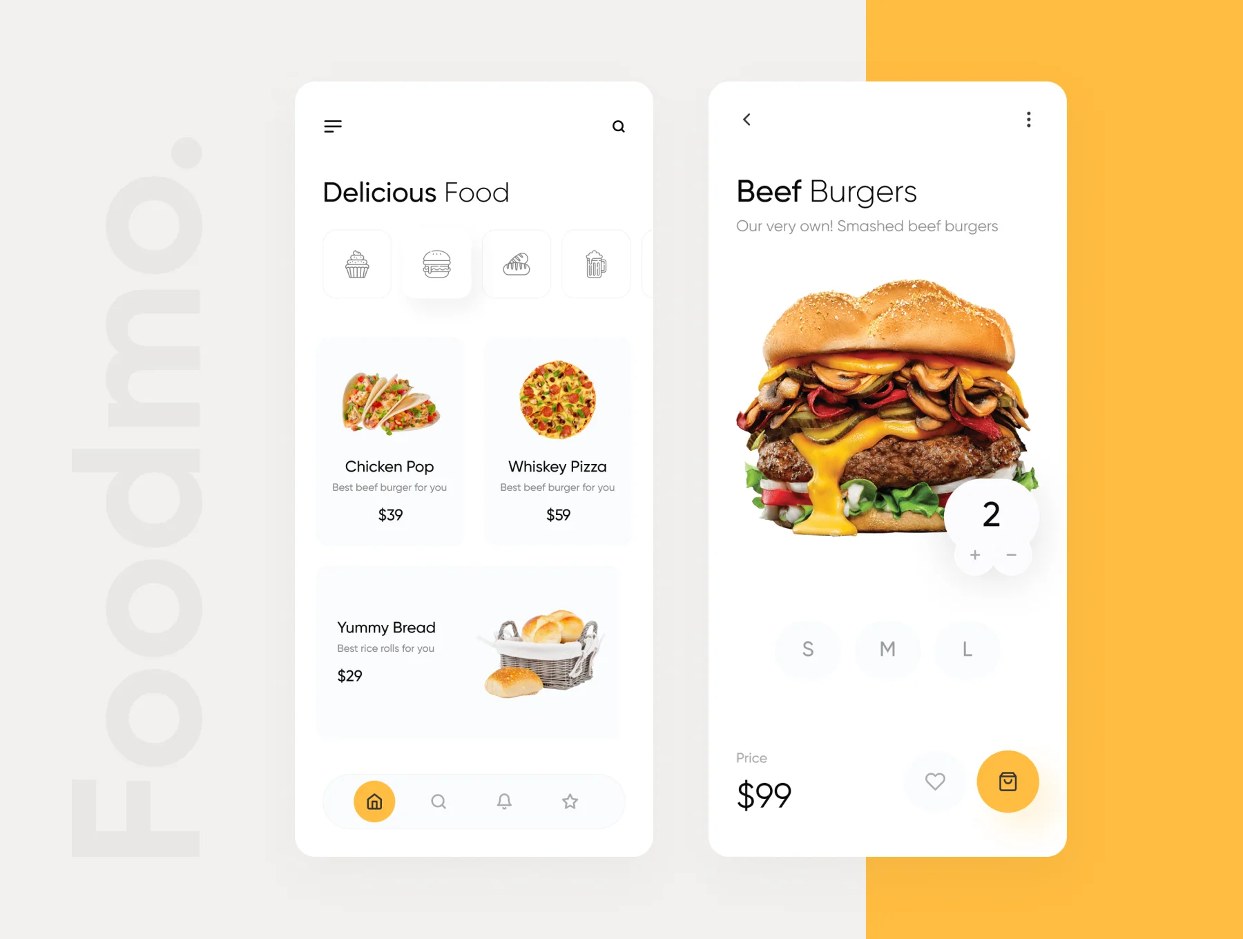 Foodmo - Food Delivery App 2