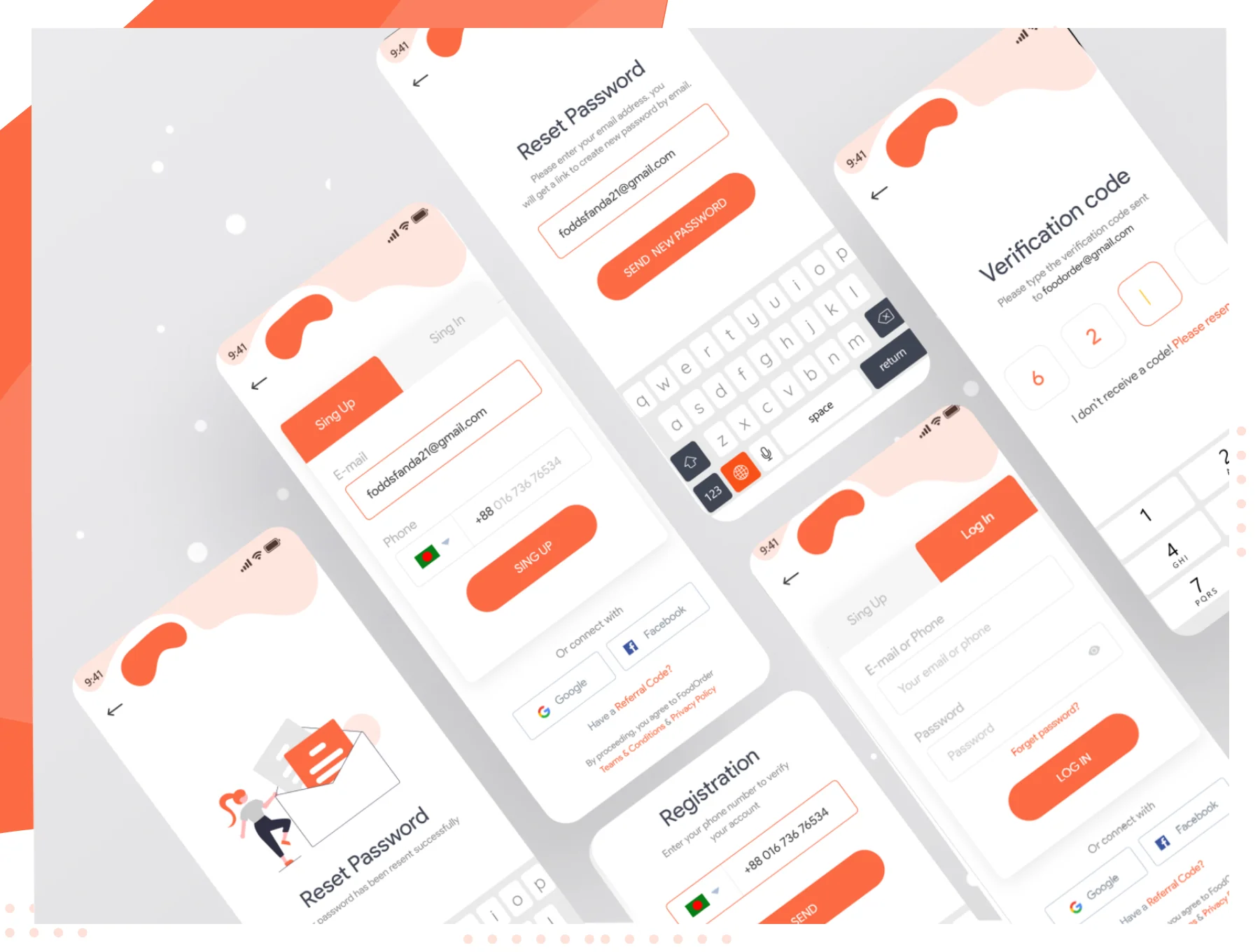 FoodOrder - Food Delivery UI KIT 5