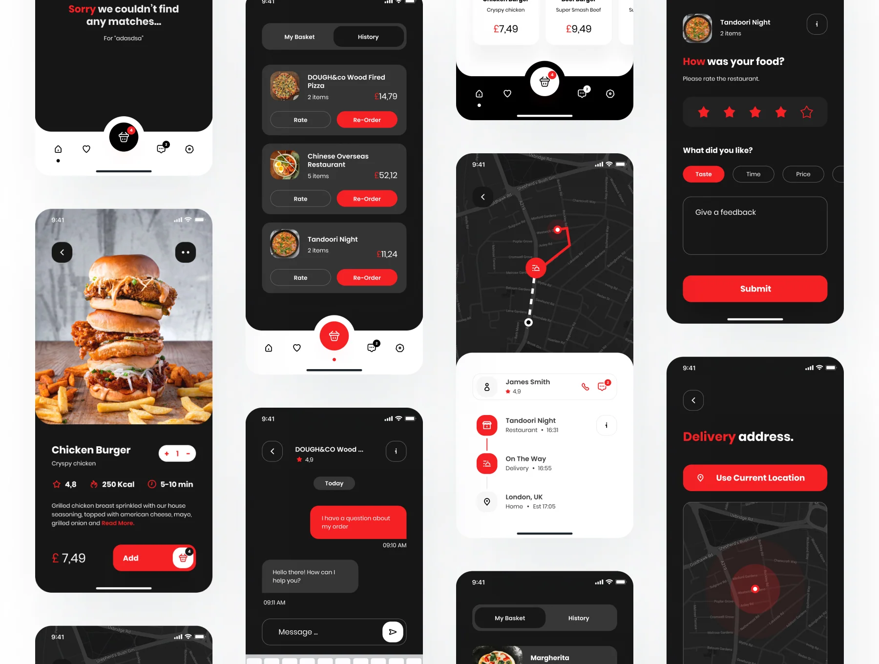 Foodsy - Food Delivery App UI Kit 3