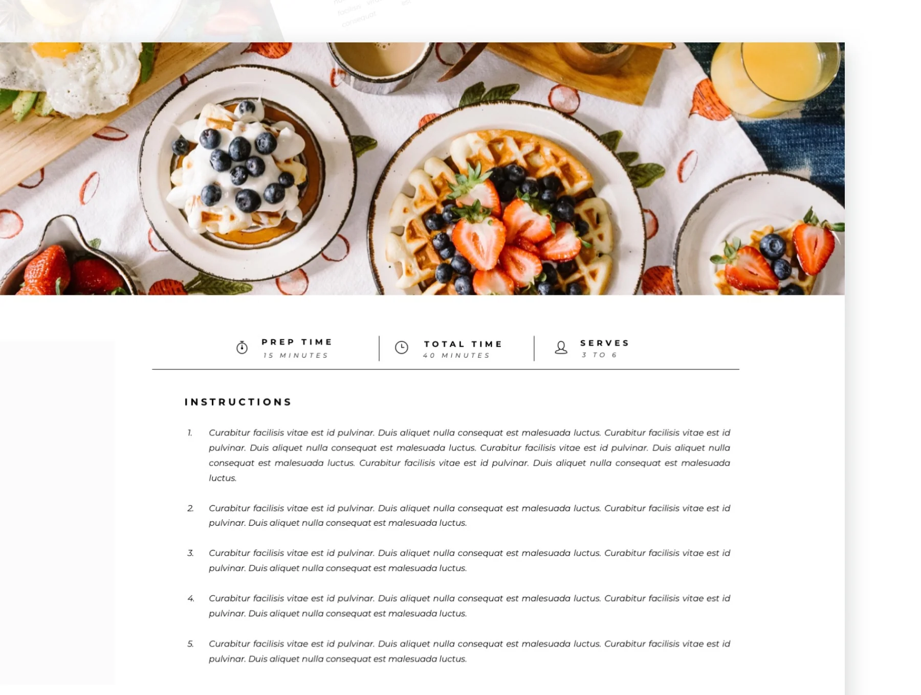 Foody Ebook Presentation 4