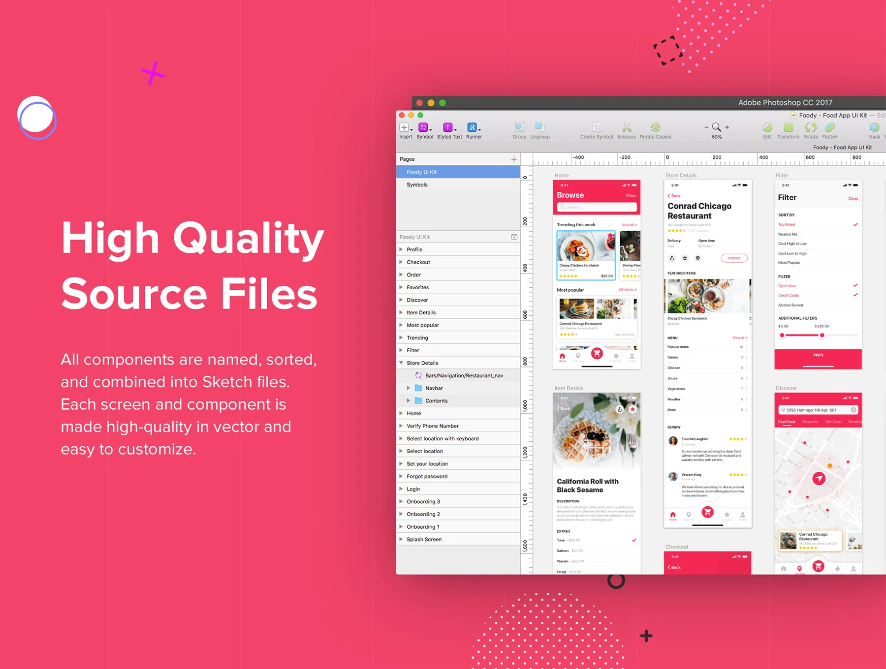Foody UI Kit 4