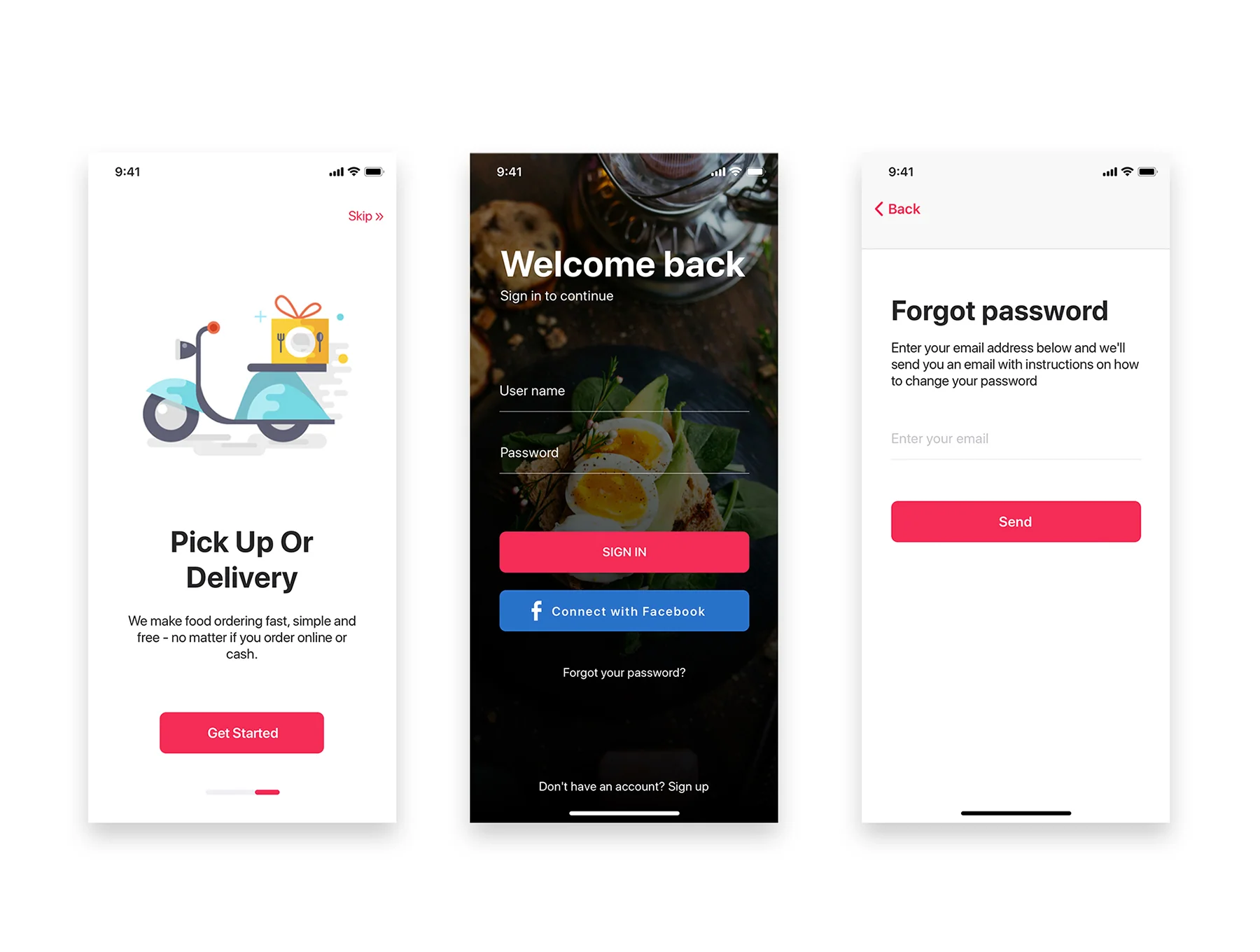 Foody UI Kit 5