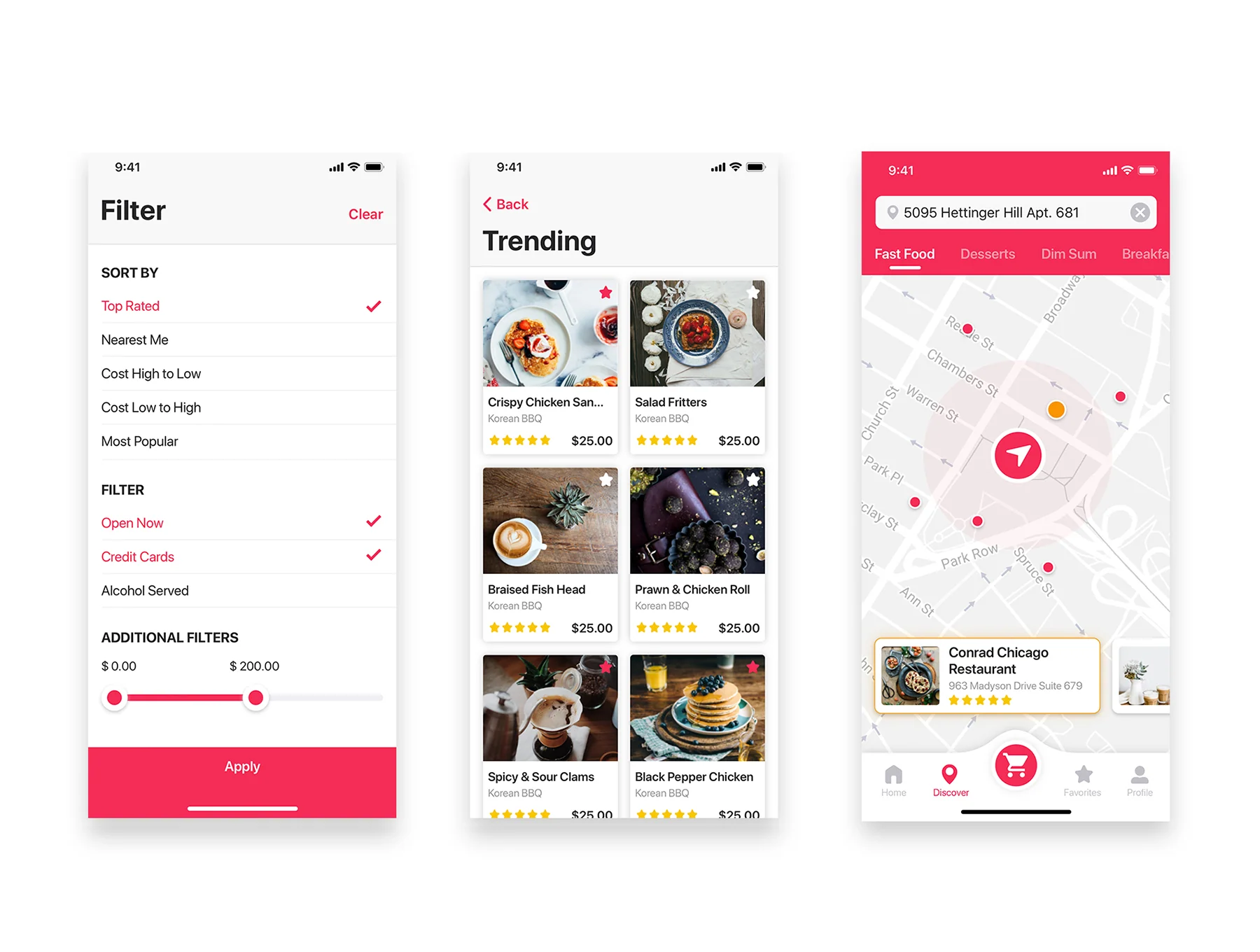 Foody UI Kit 7