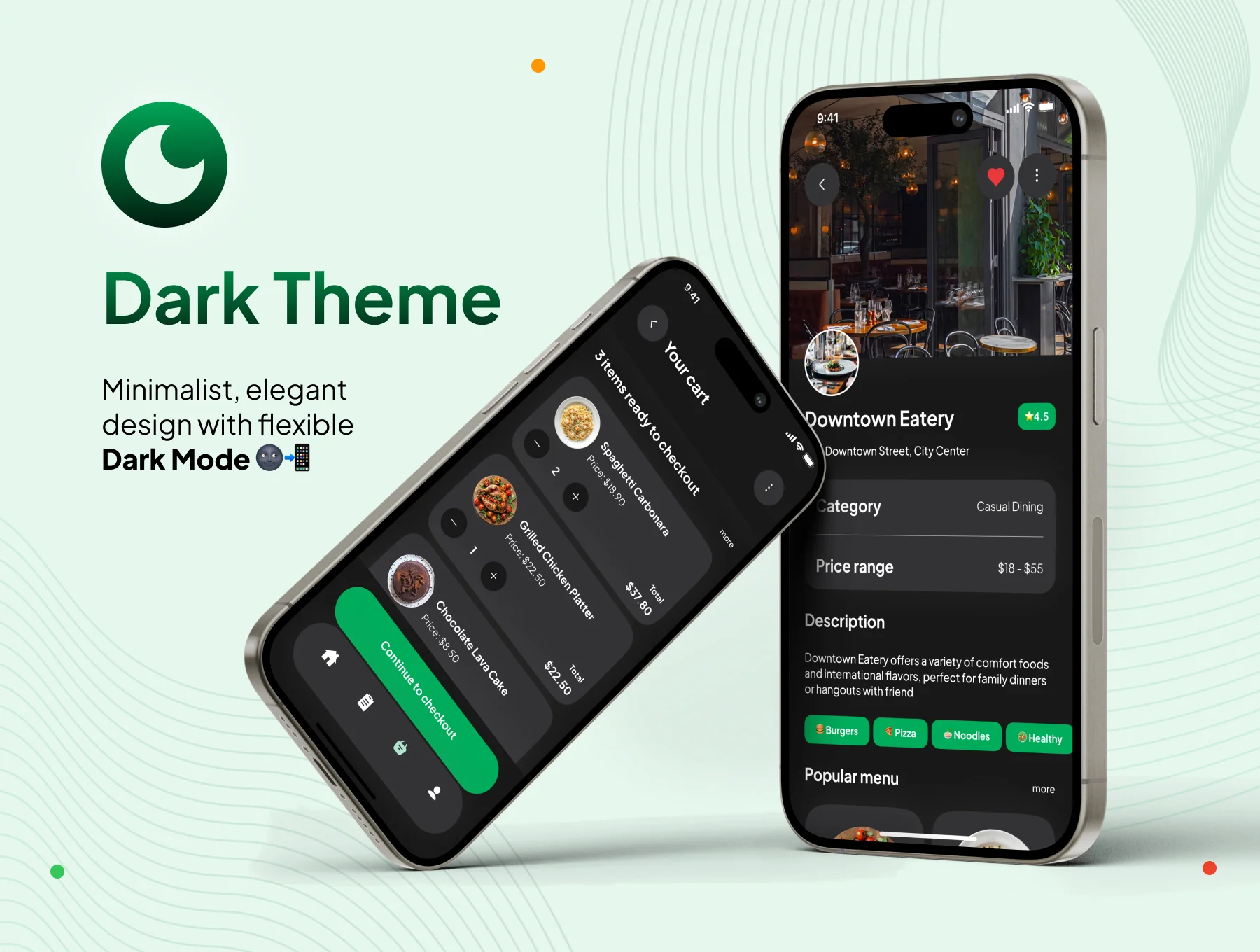 Foodyme - Food Ordering & Checkout App UI Kit 6