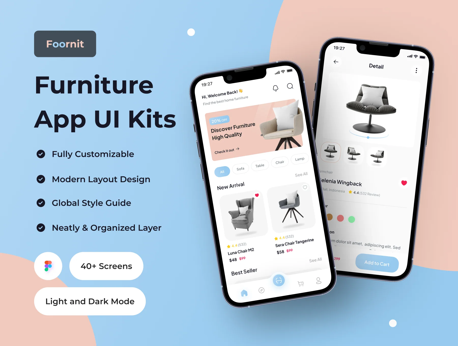 Foornit - Furniture App UI Kit