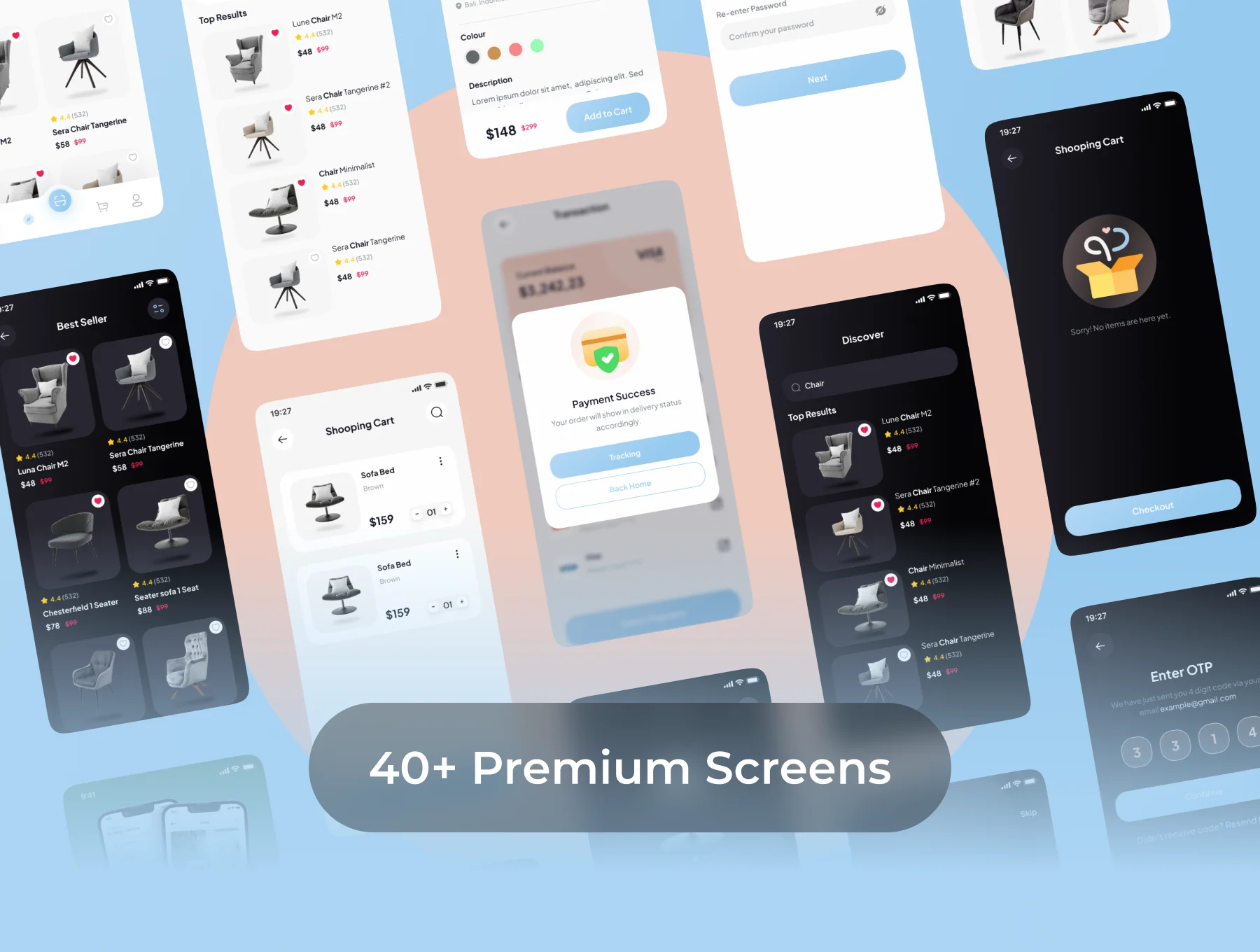 Foornit - Furniture App UI Kit 6