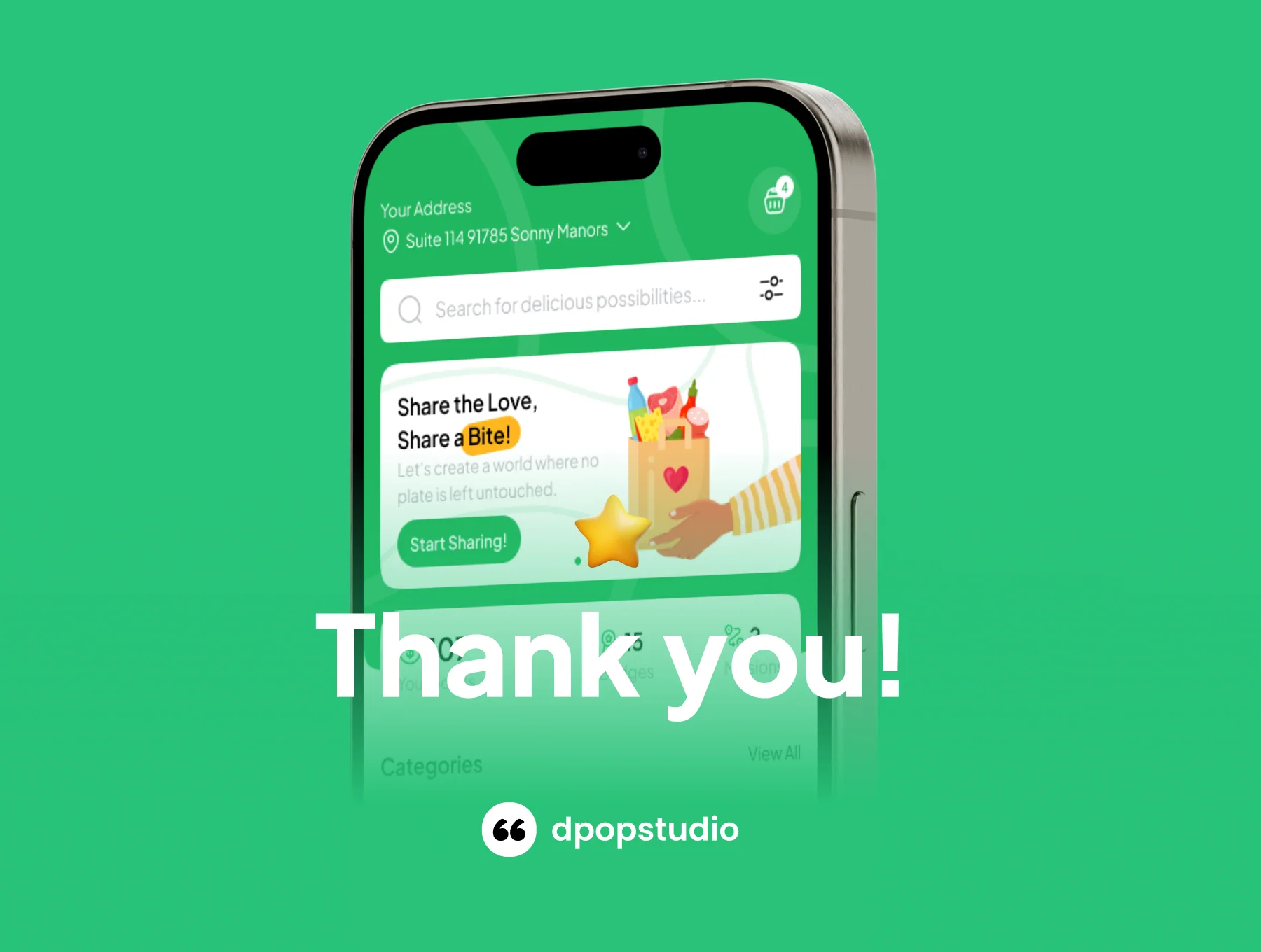 Foosh - Food Sharing Mobile App UI KIT 8