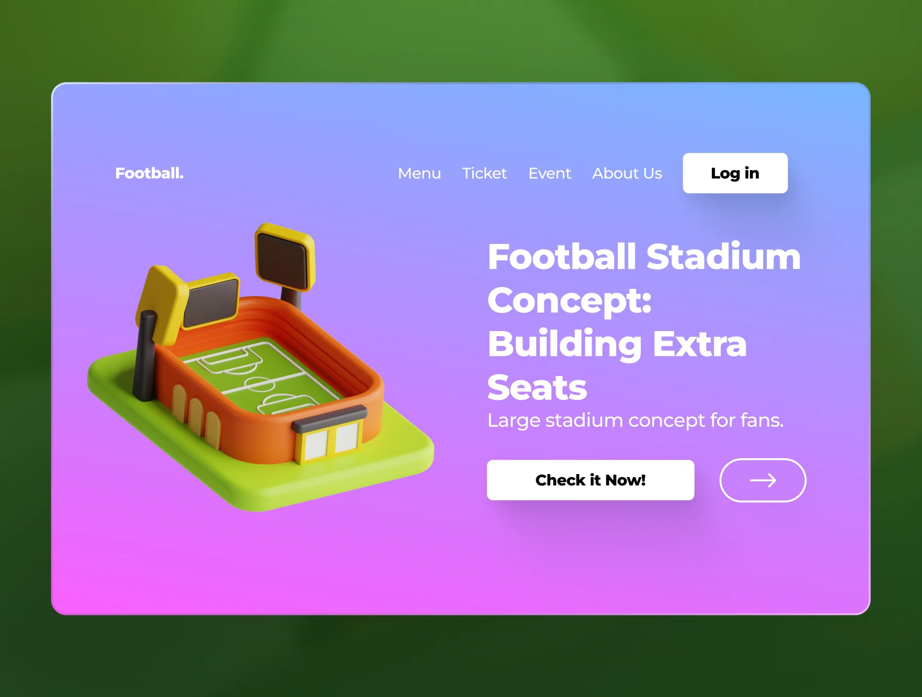 Football 3D Icon Set 5