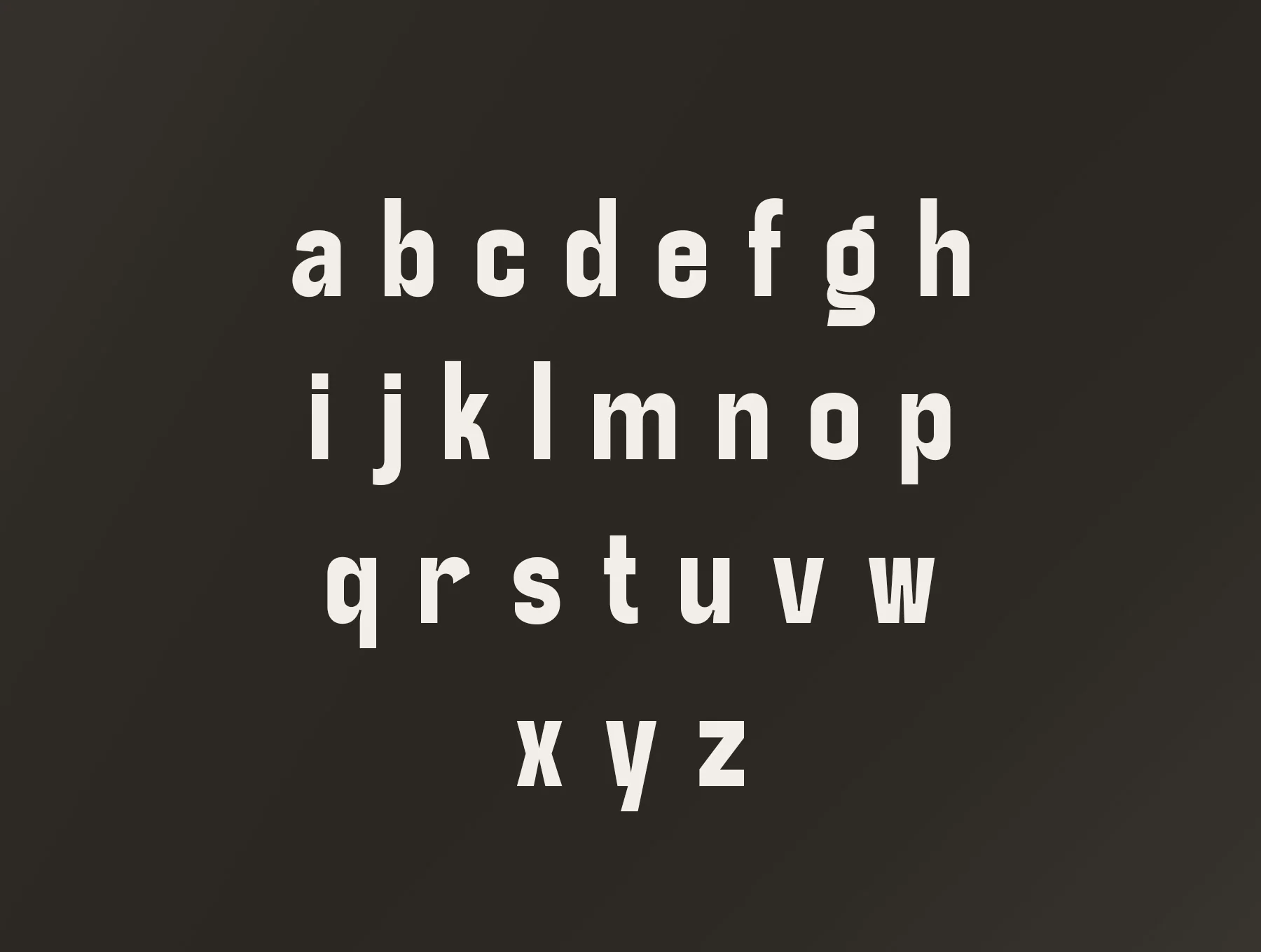 FORGE SANS 6