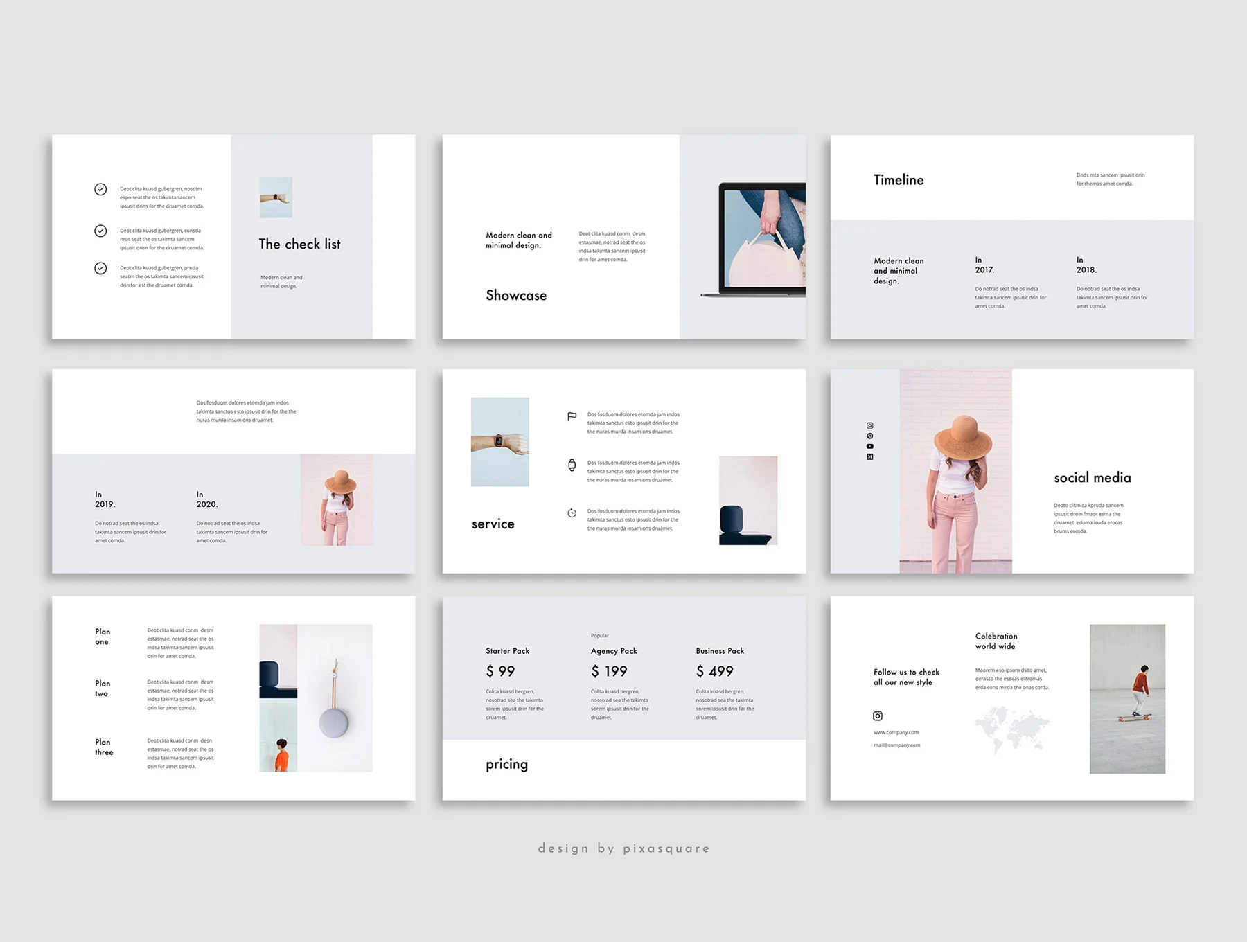 FORM - Keynote Stylish Template 6