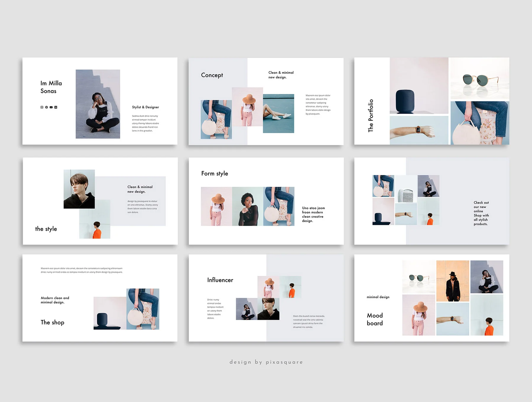 FORM - Powerpoint Stylish Template 2