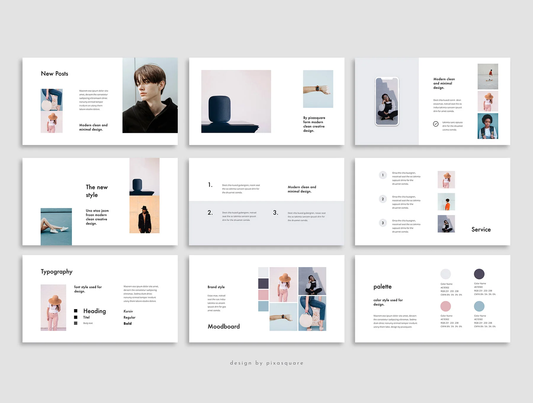 FORM - Powerpoint Stylish Template 3