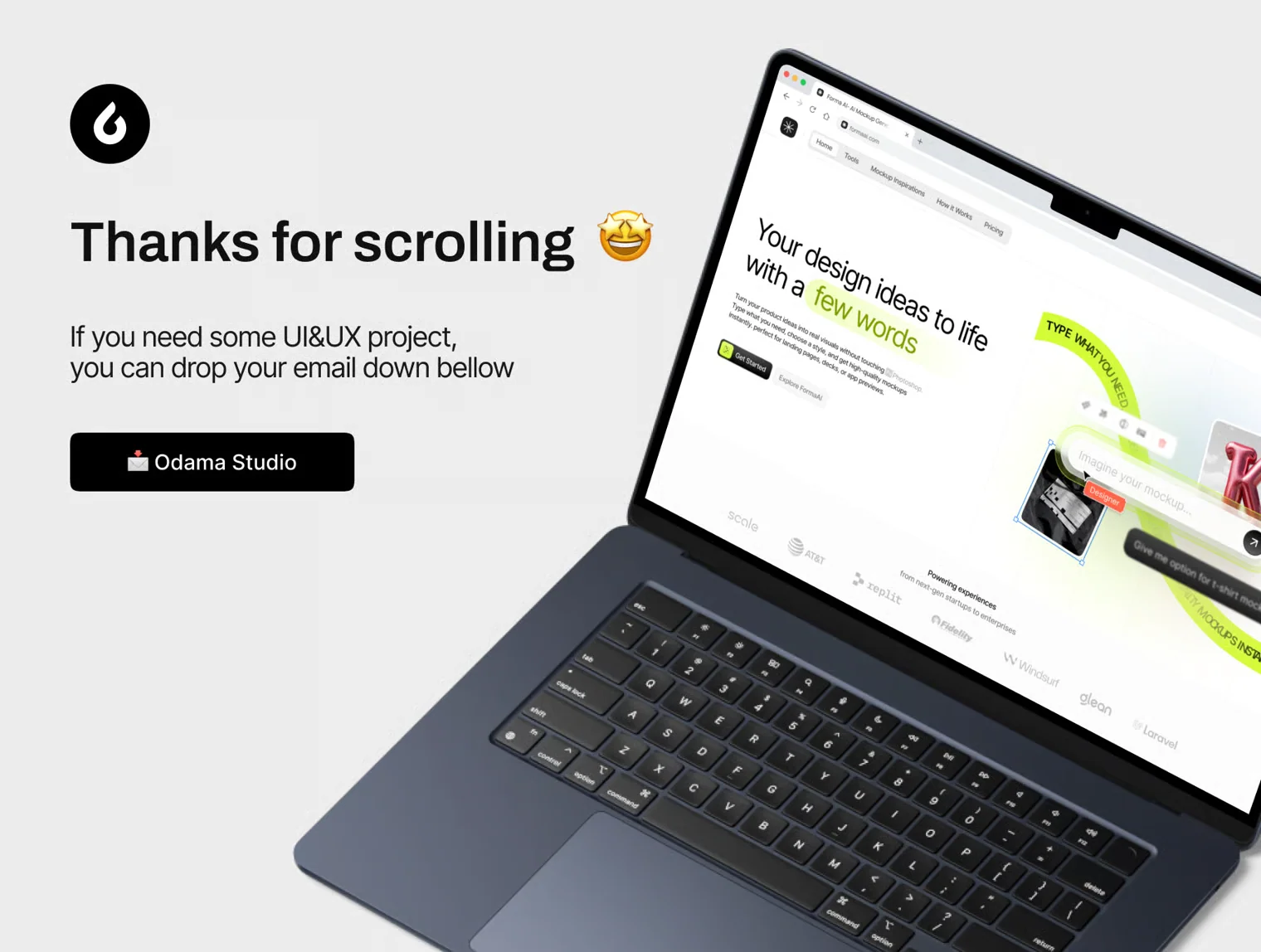 Forma AI - AI Mockup Generator Website 6