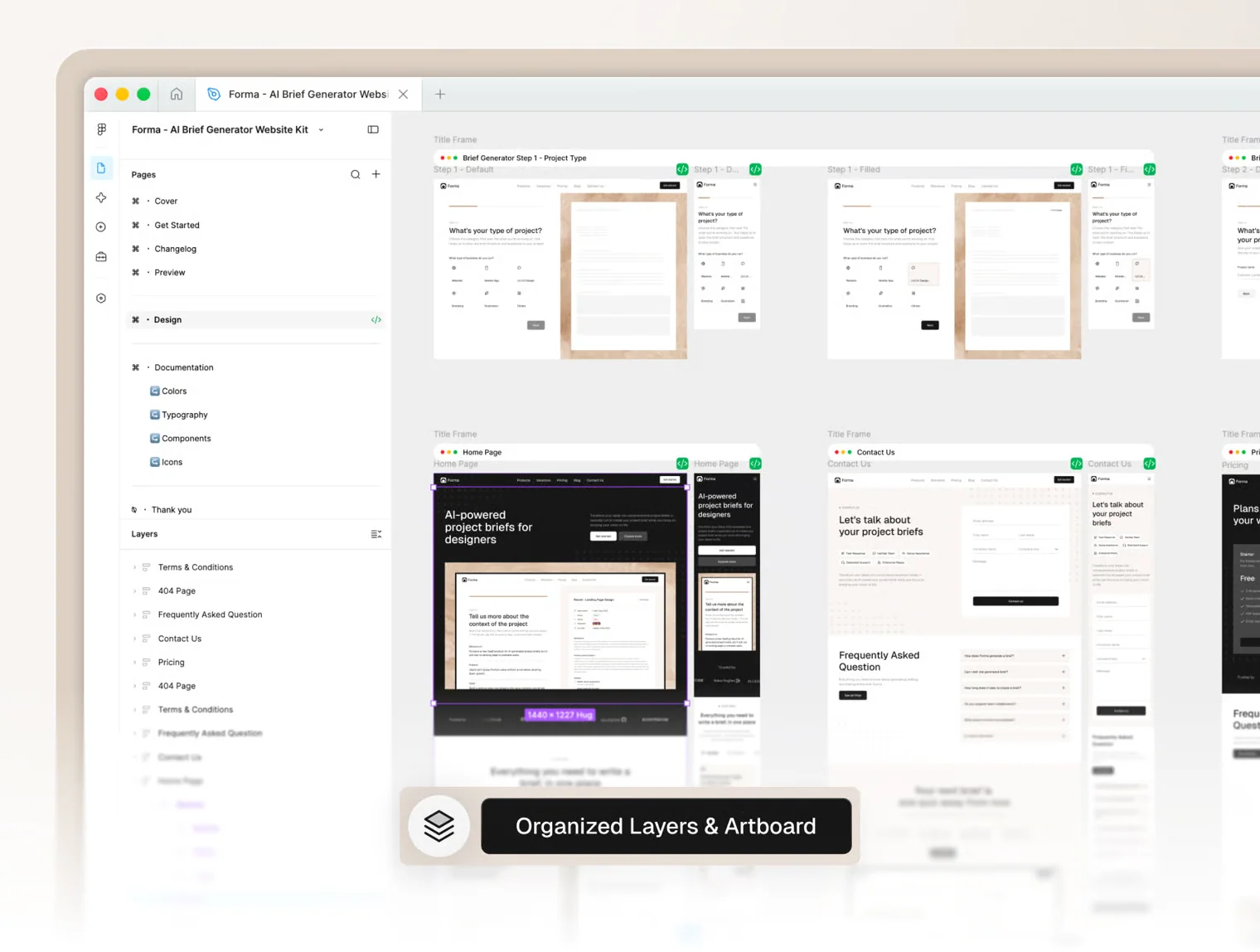 Forma - AI Brief Generator Website Kit 6