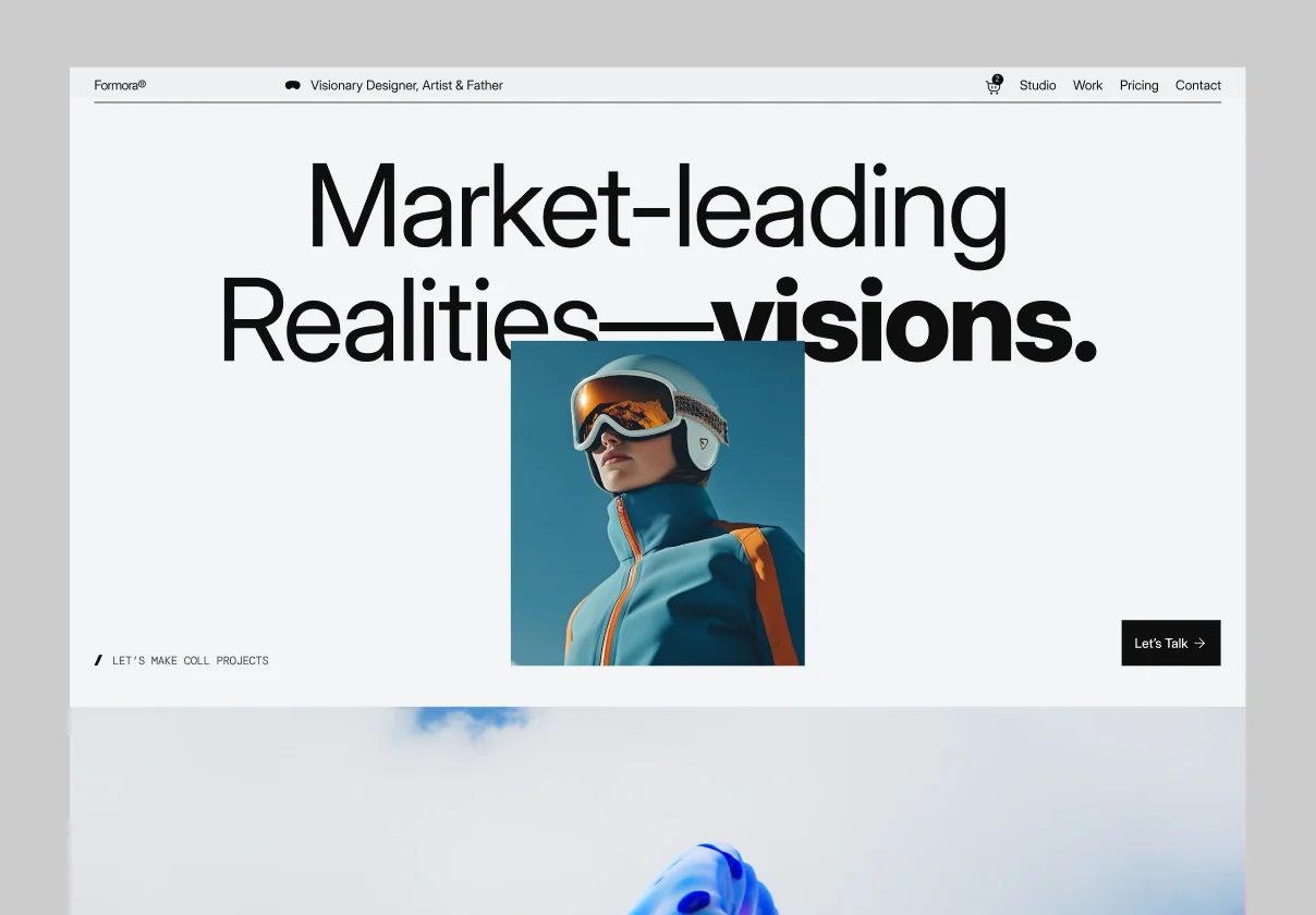 Formora - Portfolio & Agency Website