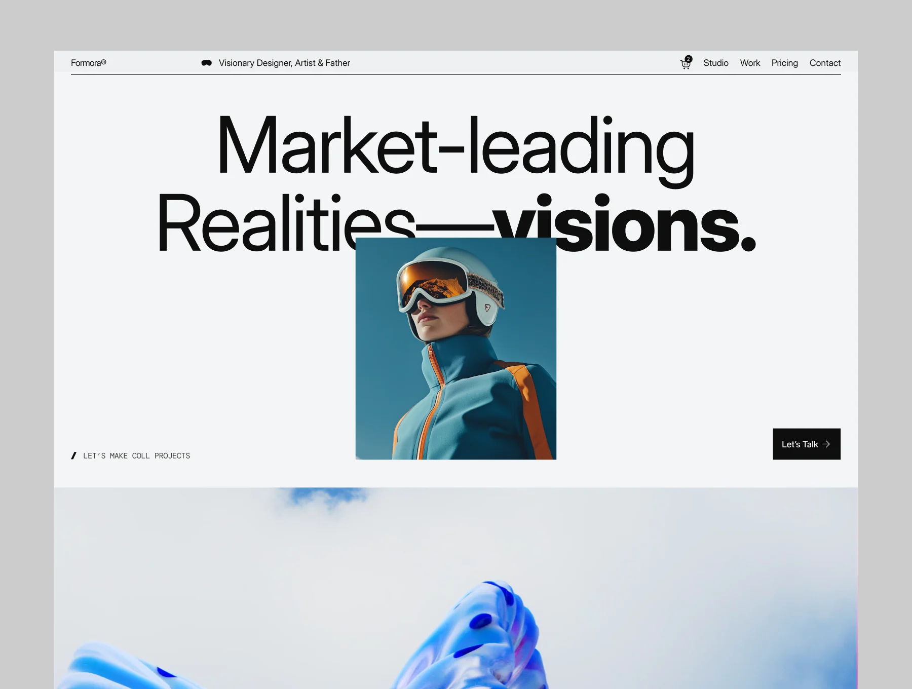 Formora - Portfolio & Agency Website