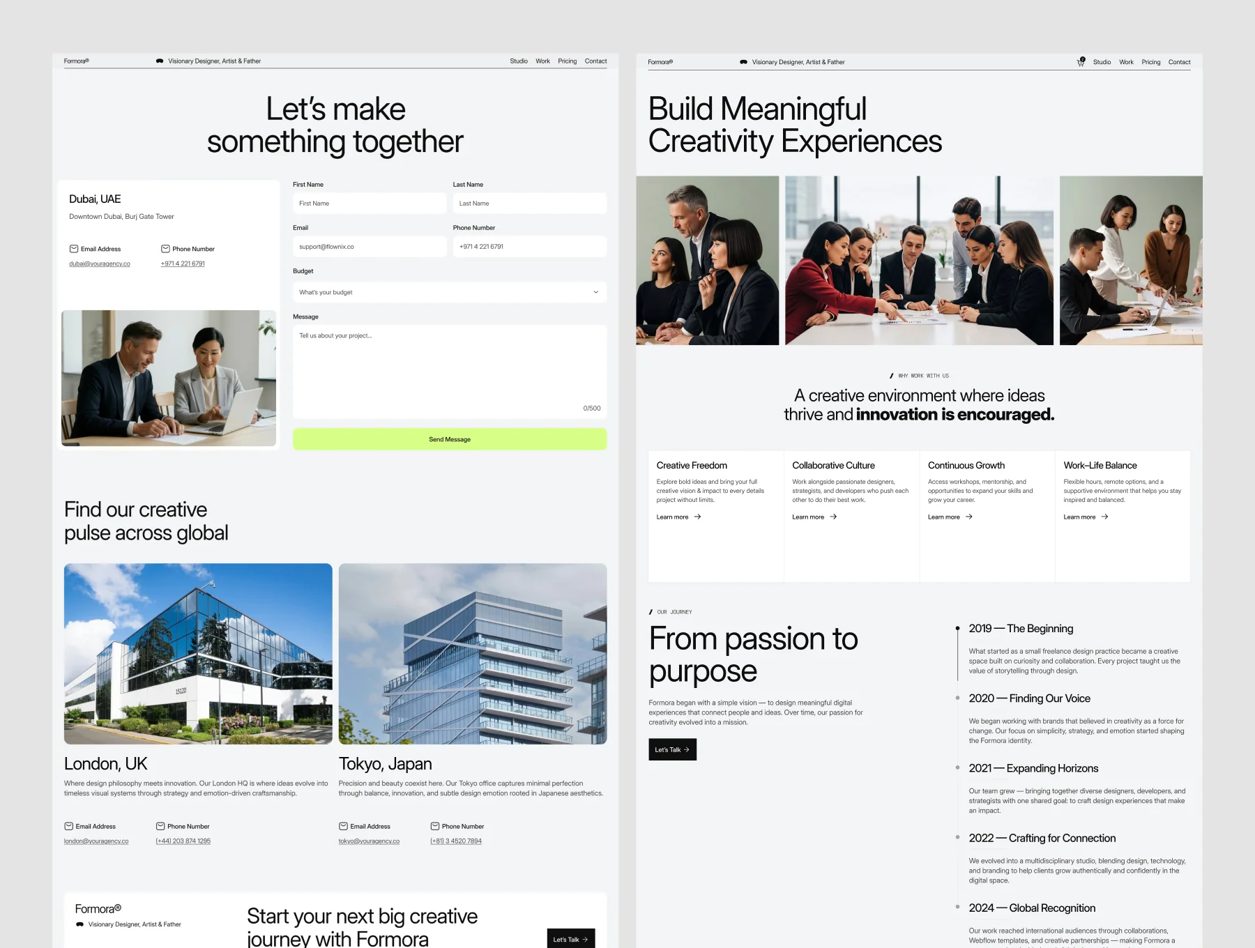 Formora - Portfolio & Agency Website 5