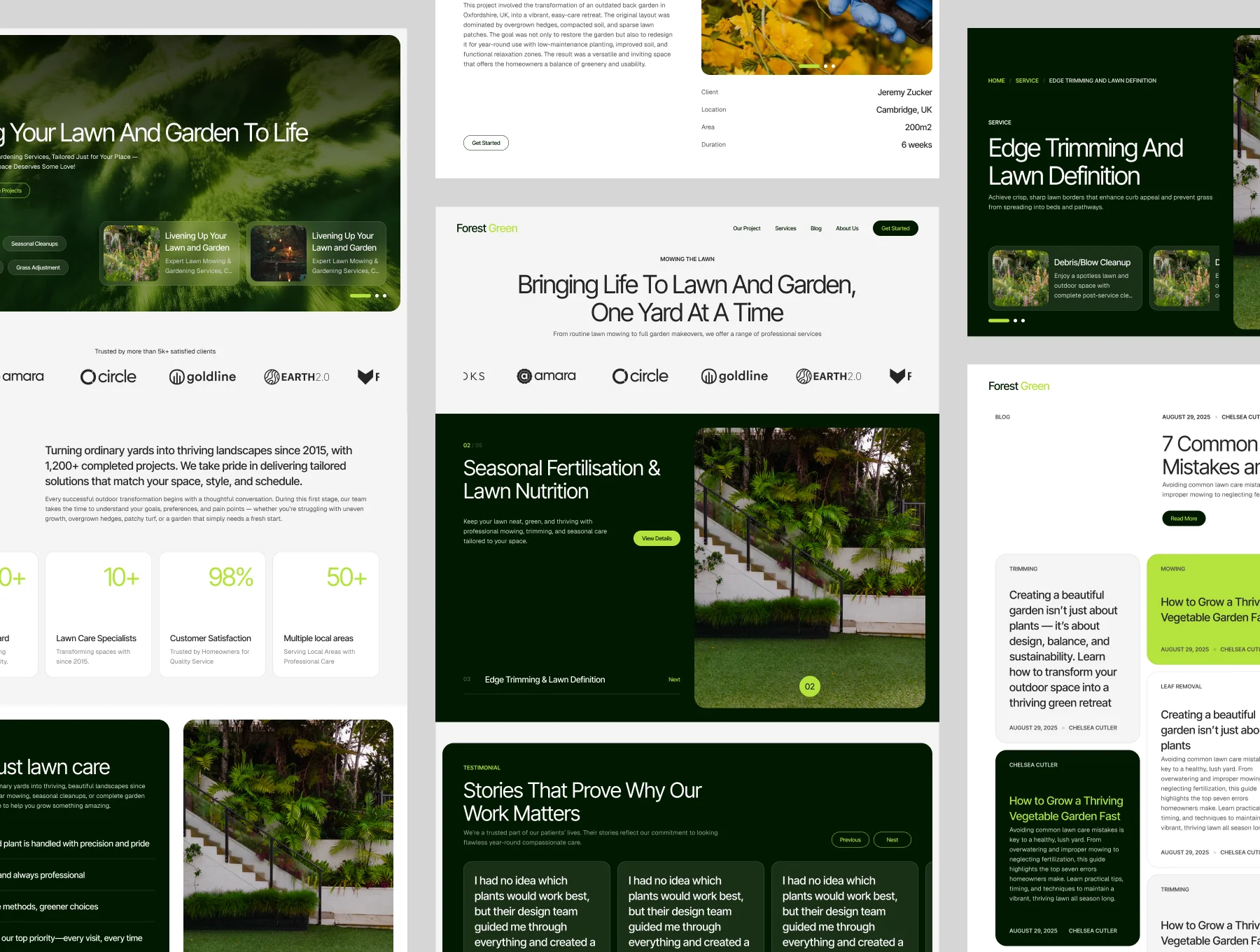 Forrest Green - Gardener Website 5