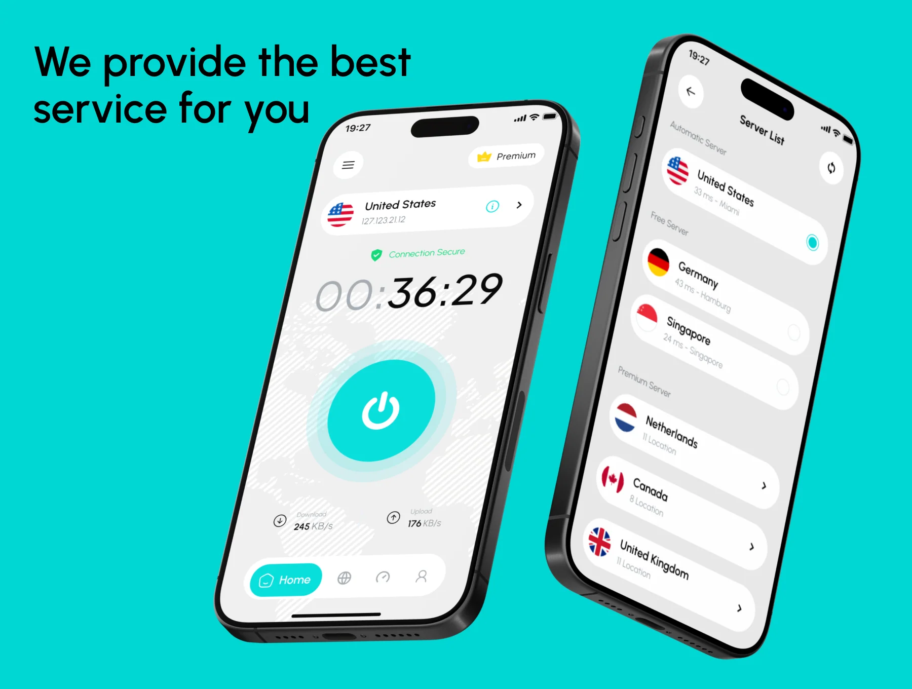 FortiVPN - VPN Mobile App UI Kits 5
