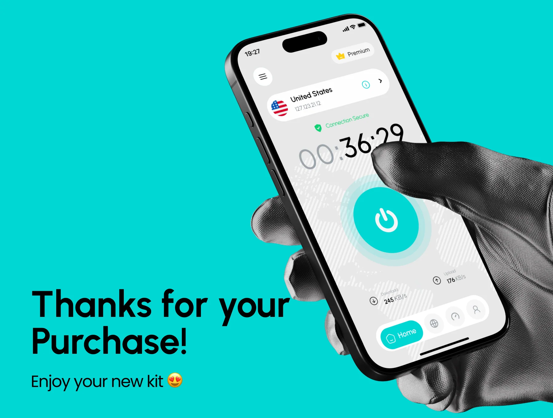 FortiVPN - VPN Mobile App UI Kits 6