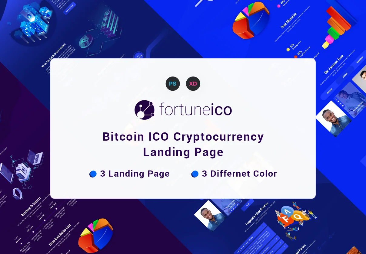 Fortune ICO Landing Page