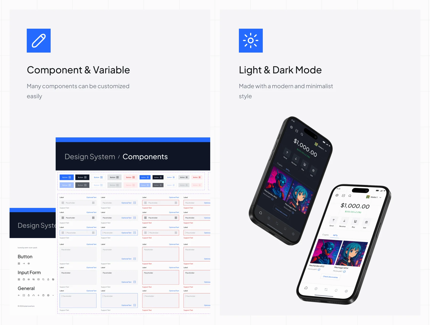 Fortyx - Crypto Wallet App UI Kit 4